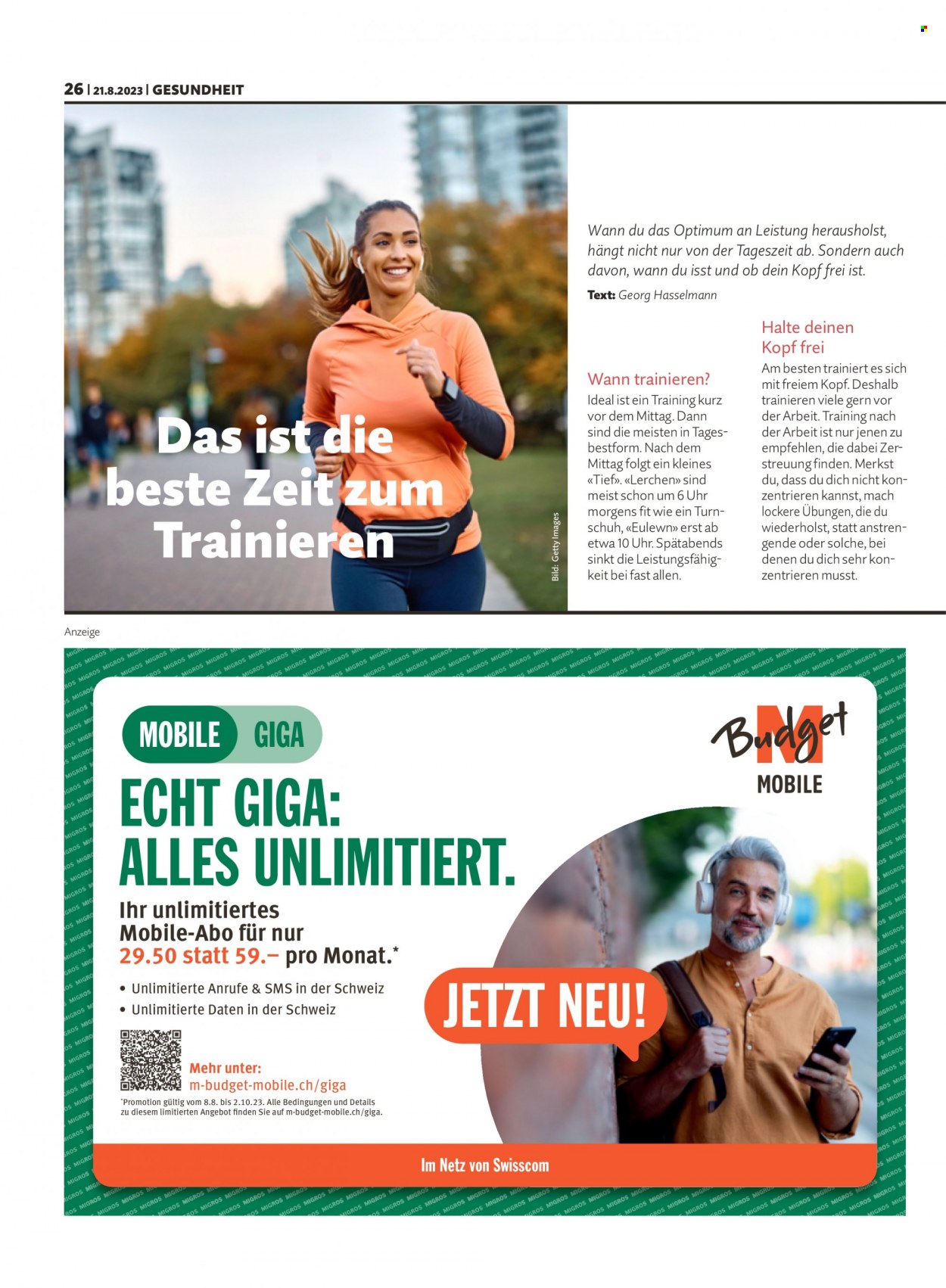 Volantino Migros - 21.8.2023 - 27.8.2023. Pagina 26