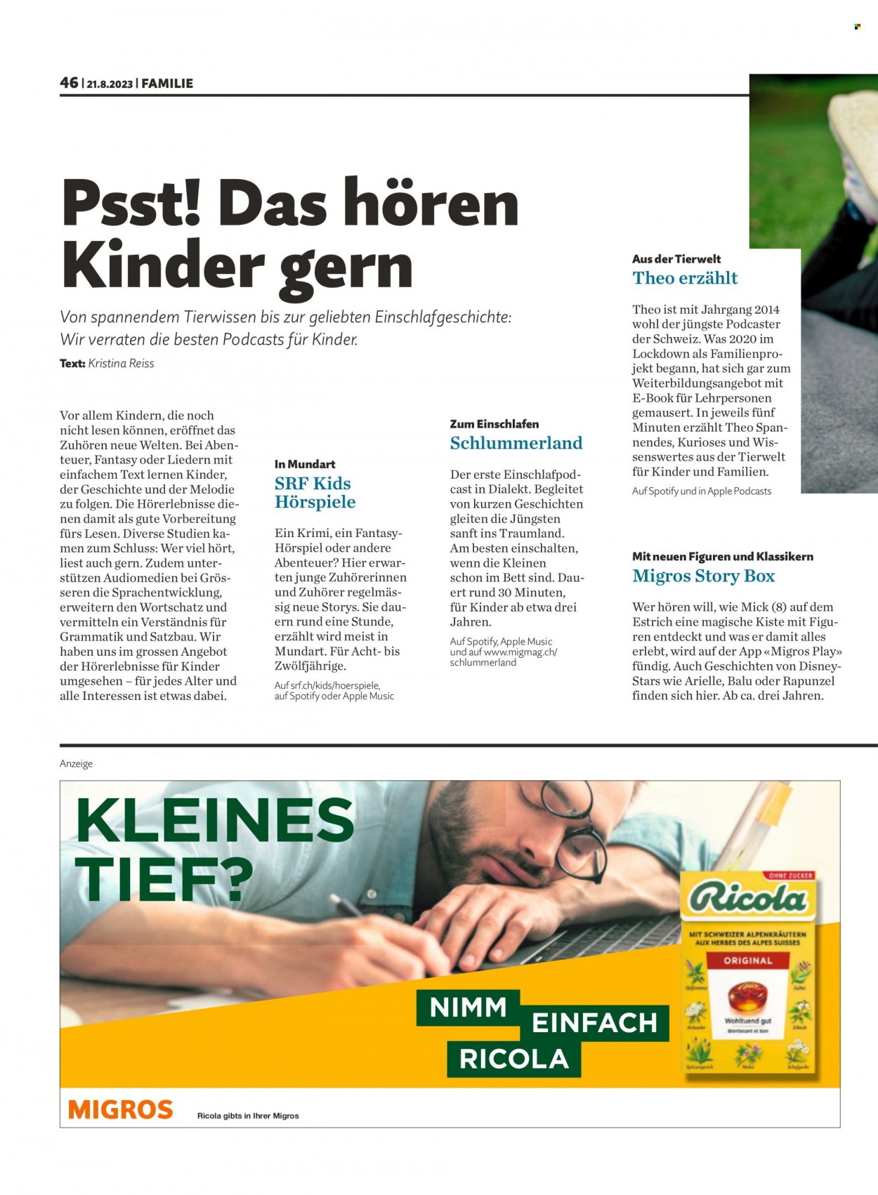 Volantino Migros - 21.8.2023 - 27.8.2023. Pagina 46