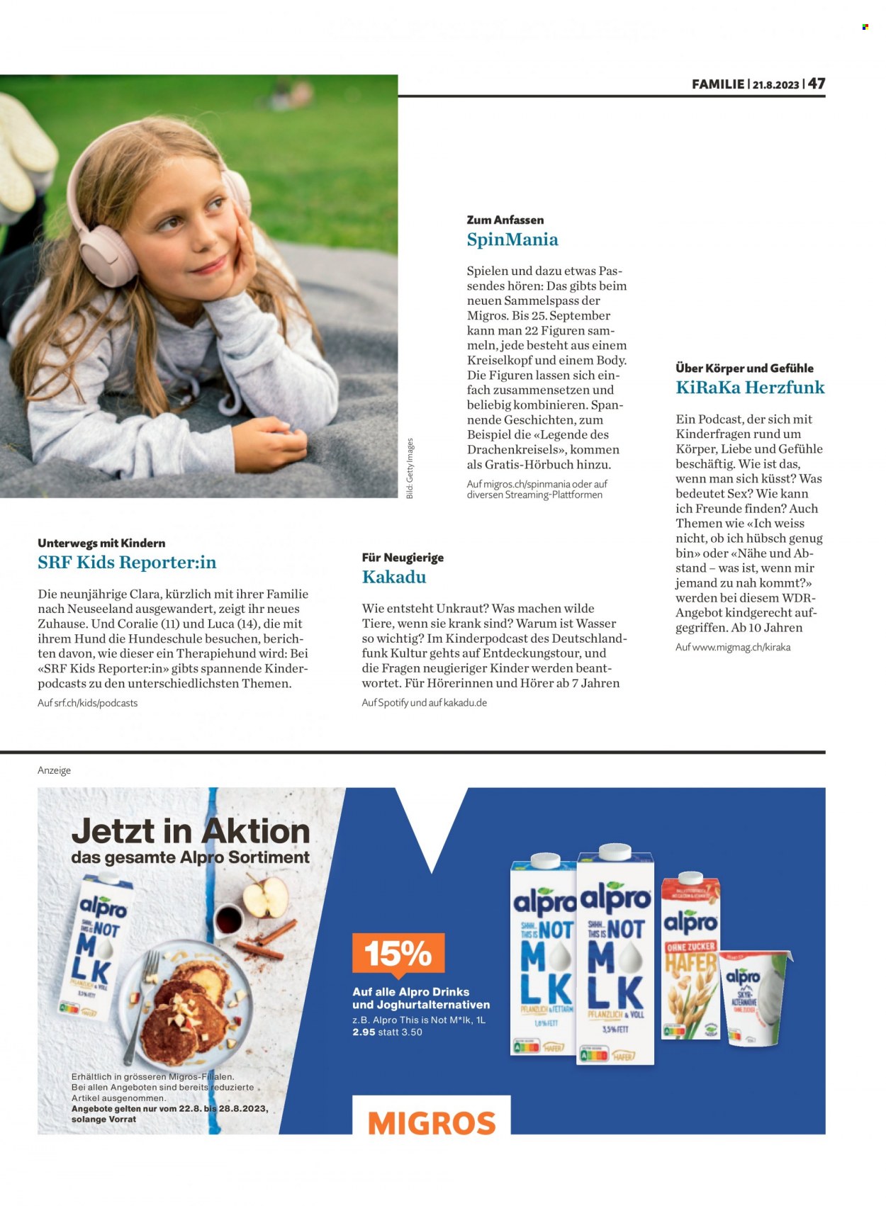 Volantino Migros - 21.8.2023 - 27.8.2023. Pagina 47