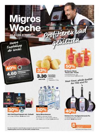 Volantino Migros - 22.8.2023 - 28.8.2023.