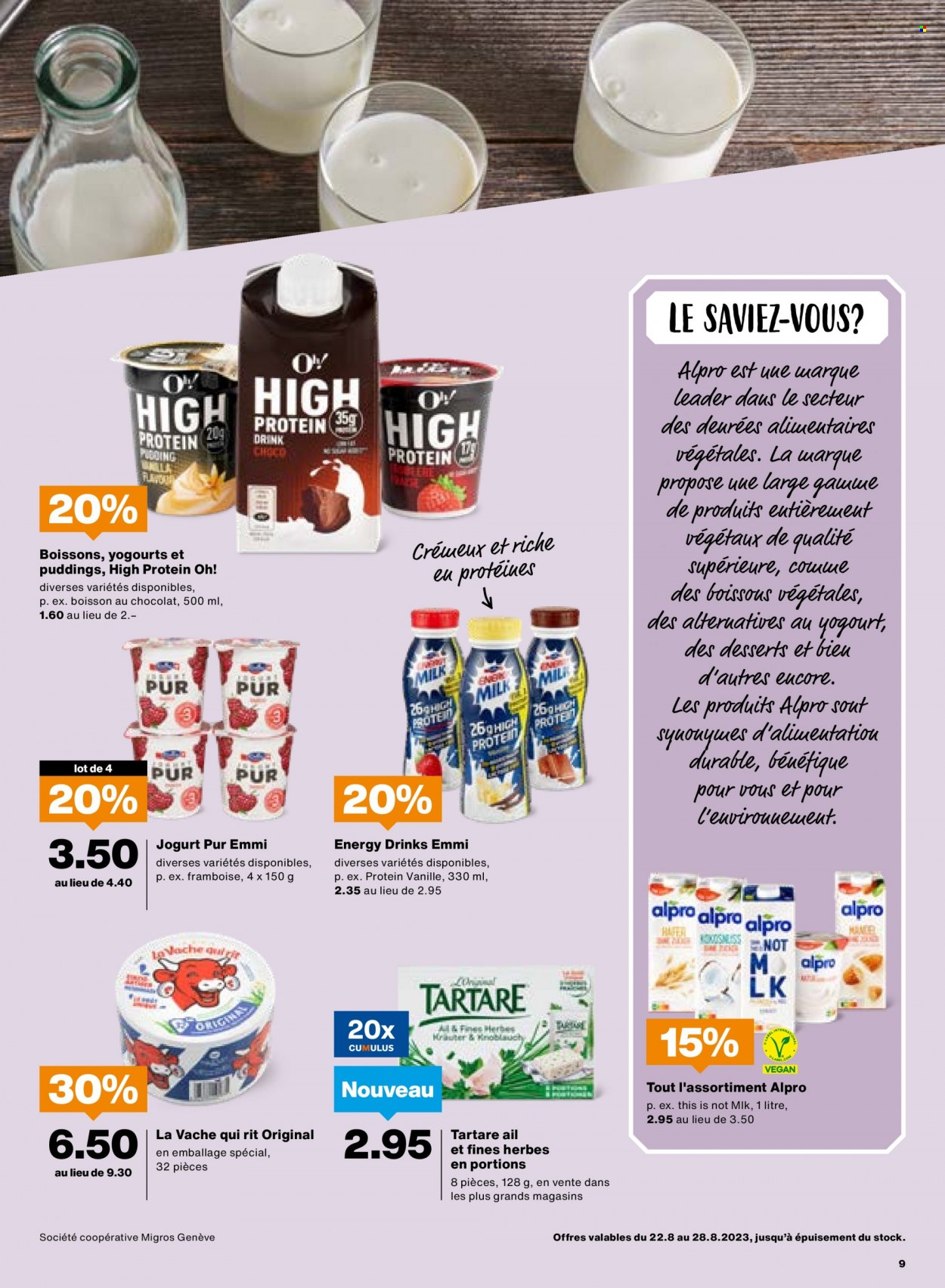 Prospekt Migros - 22.8.2023 - 28.8.2023. Seite 9
