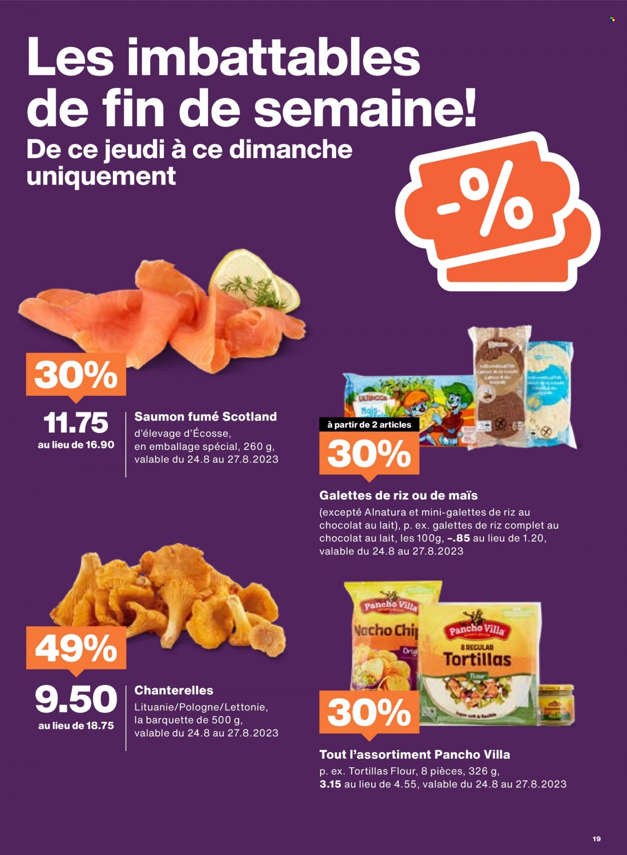 Prospekt Migros - 22.8.2023 - 28.8.2023. Seite 19