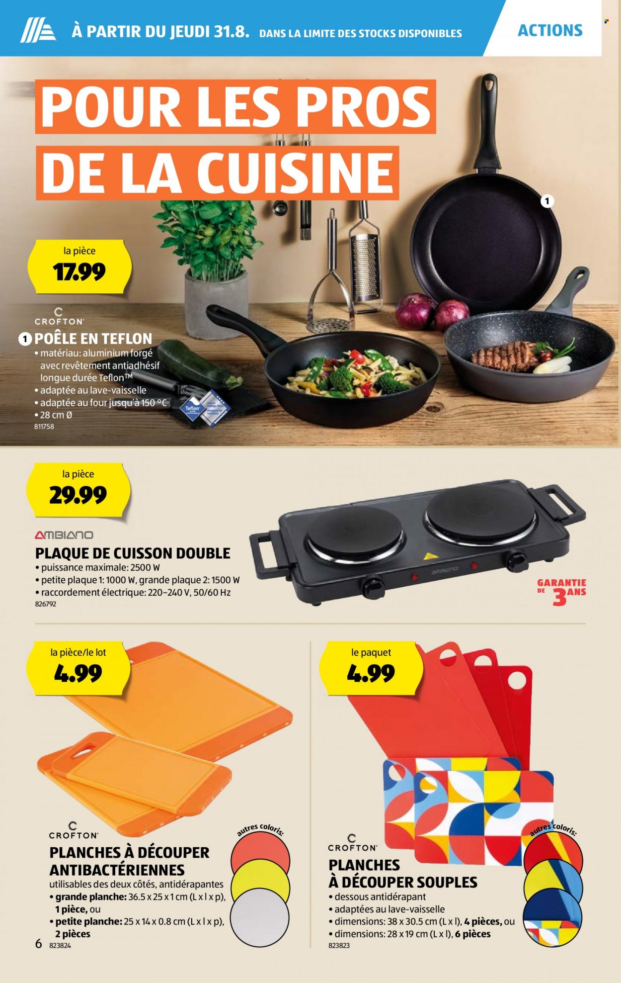 Catalogue Aldi - 31.8.2023 - 6.9.2023. Page 6