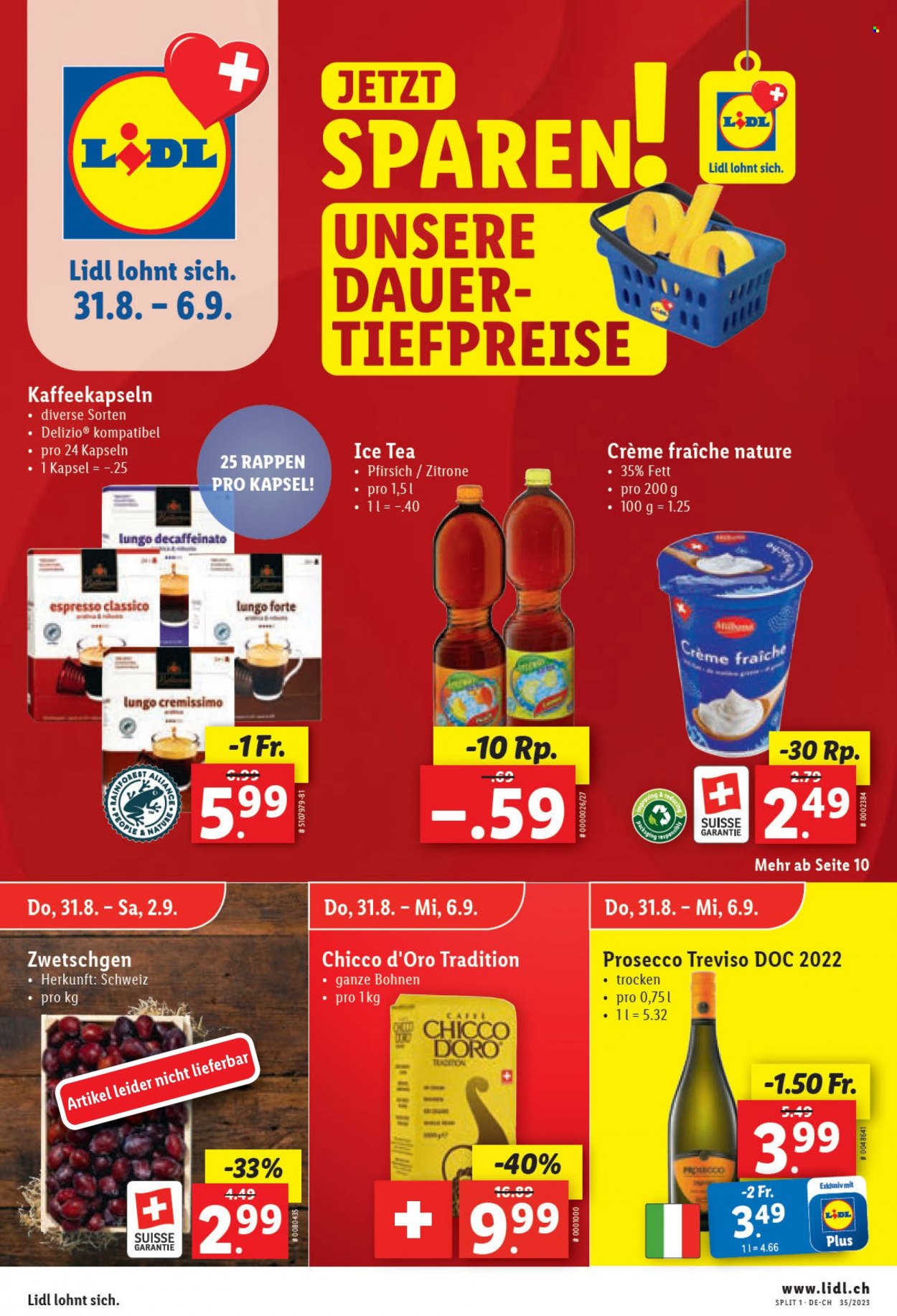 Volantino Lidl - 31.8.2023 - 6.9.2023. Pagina 1