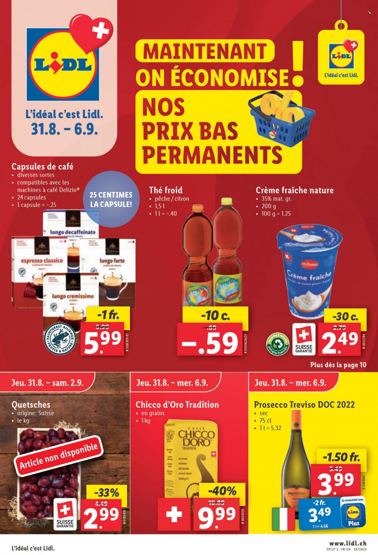 Volantino Lidl - 31.8.2023 - 6.9.2023. Pagina 1