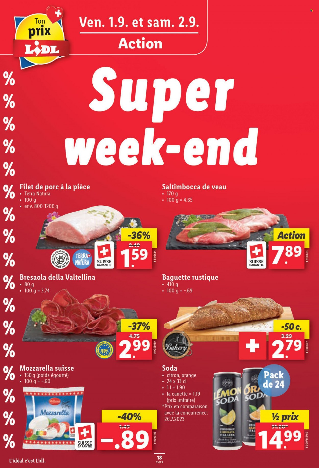 Volantino Lidl - 31.8.2023 - 6.9.2023. Pagina 18