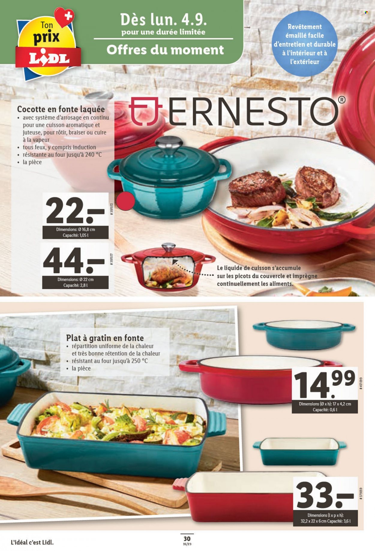 Volantino Lidl - 31.8.2023 - 6.9.2023. Pagina 30