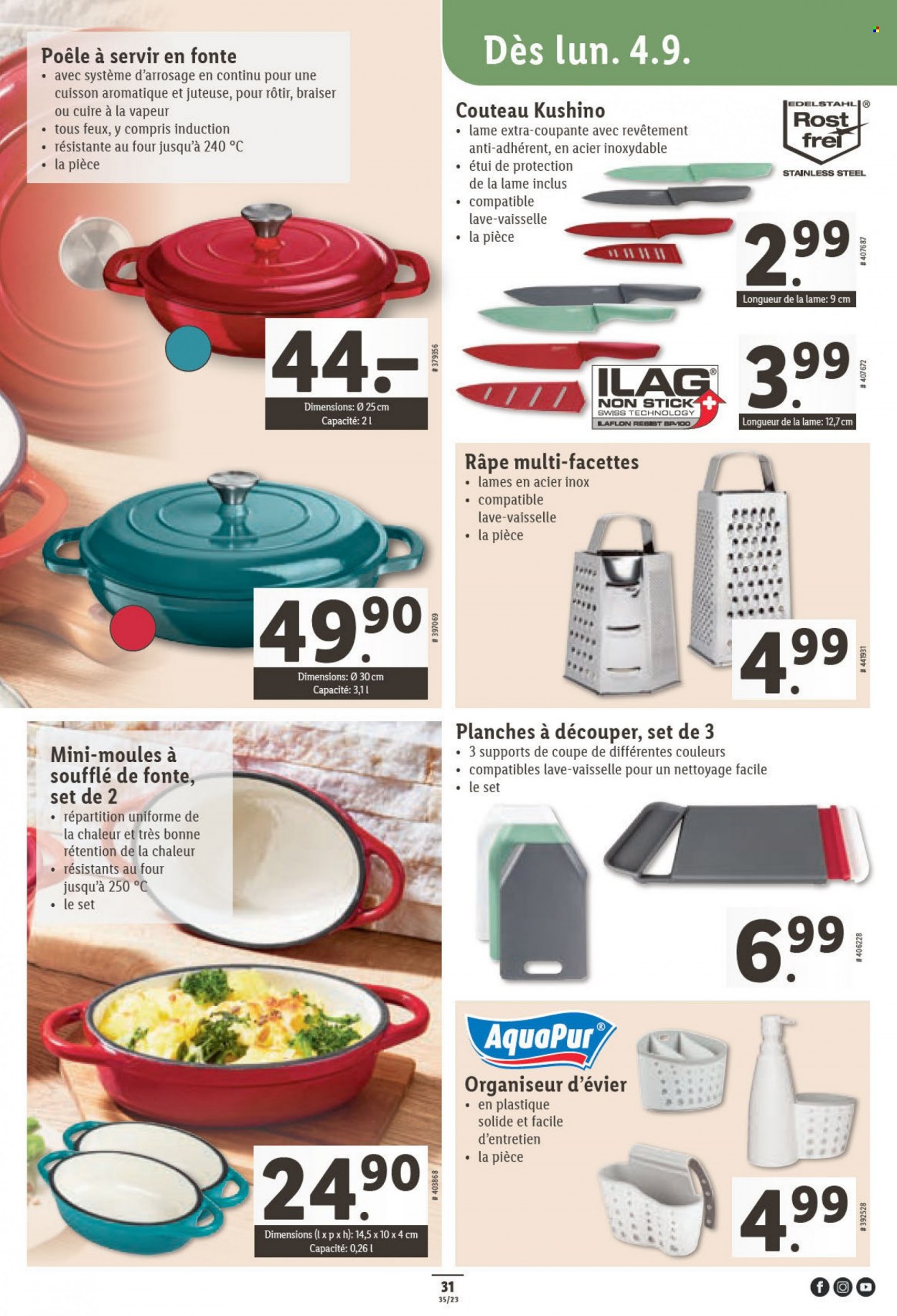 Volantino Lidl - 31.8.2023 - 6.9.2023. Pagina 31