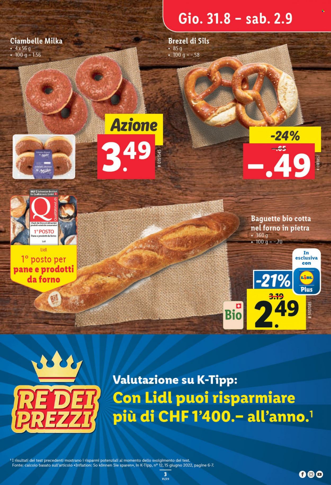 Volantino Lidl - 31.8.2023 - 6.9.2023. Pagina 3