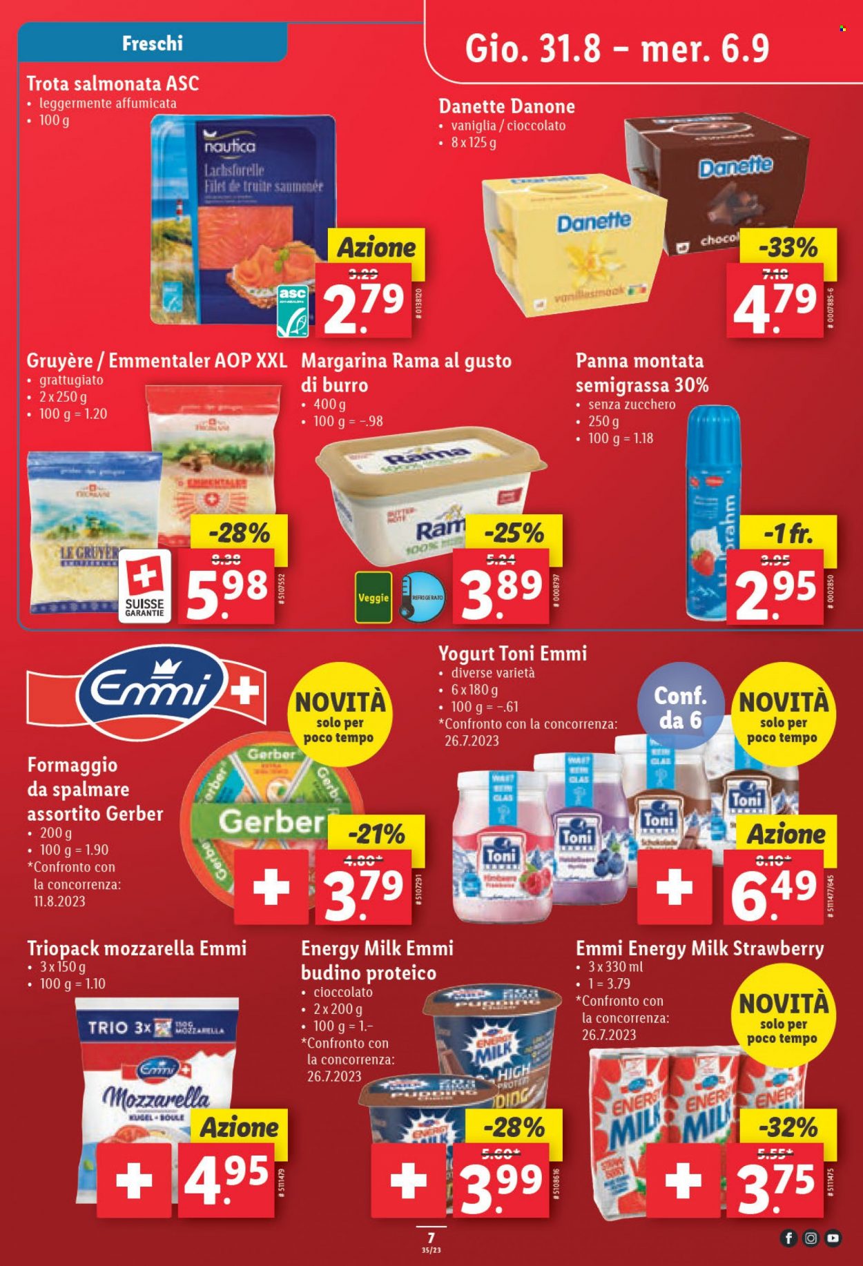 Volantino Lidl - 31.8.2023 - 6.9.2023. Pagina 7