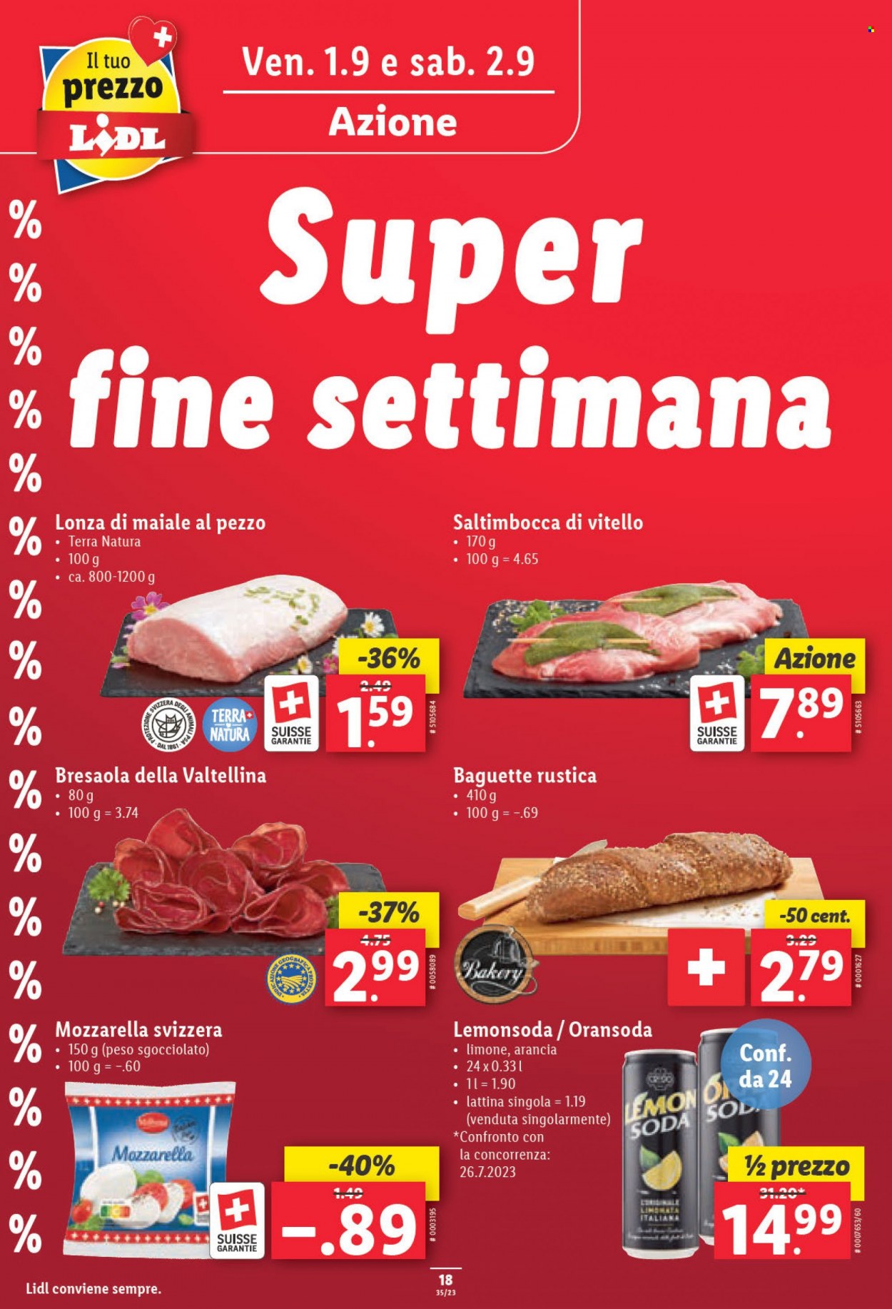 Volantino Lidl - 31.8.2023 - 6.9.2023. Pagina 18
