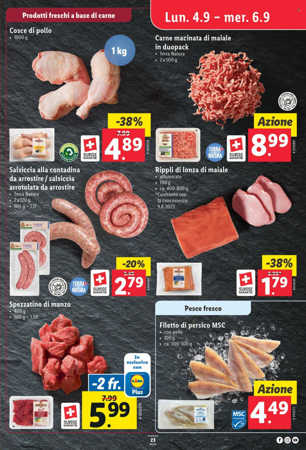 Volantino Lidl - 31.8.2023 - 6.9.2023. Pagina 23