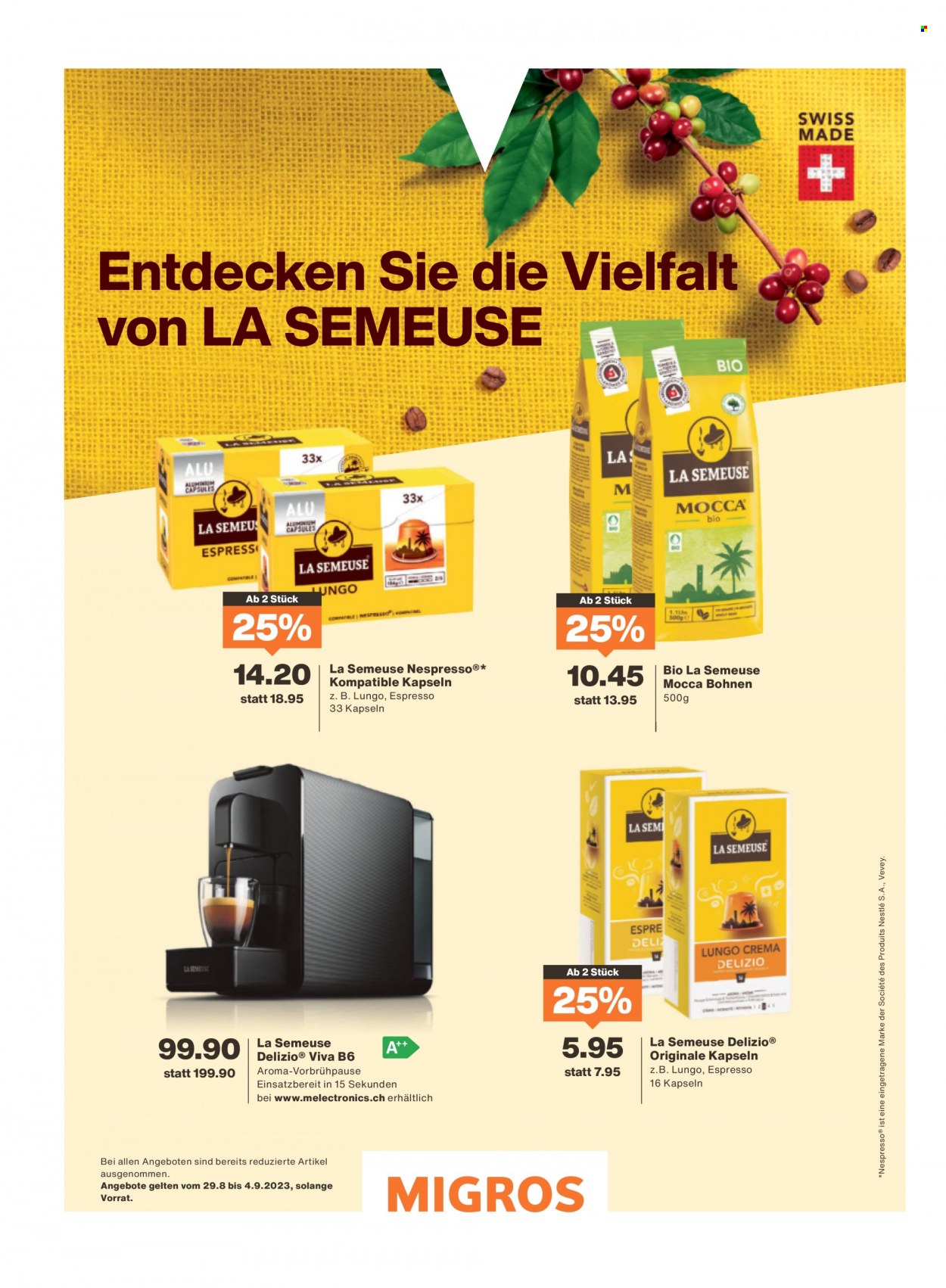 Volantino Migros - 28.8.2023 - 3.9.2023. Pagina 34
