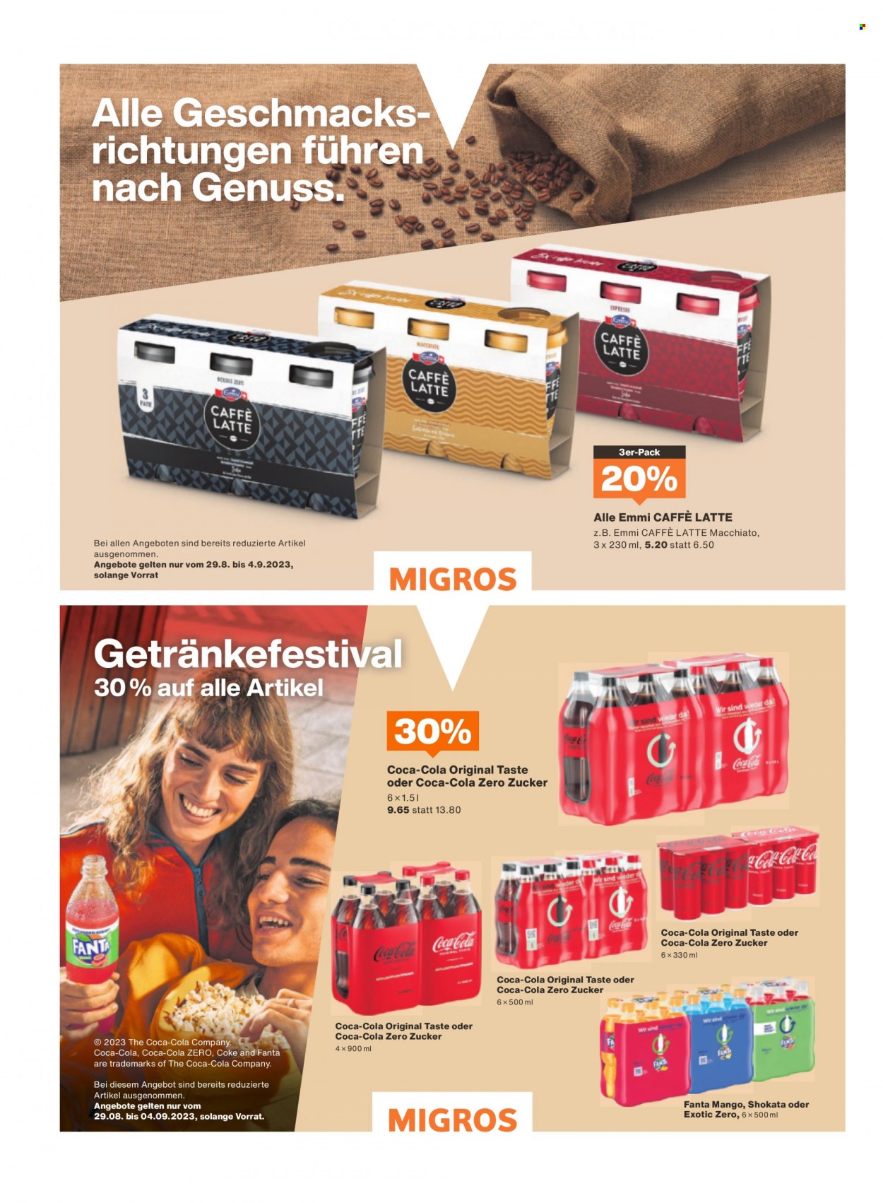 Volantino Migros - 28.8.2023 - 3.9.2023. Pagina 44