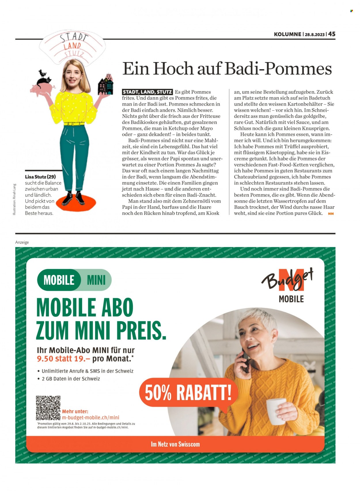 Volantino Migros - 28.8.2023 - 3.9.2023. Pagina 45