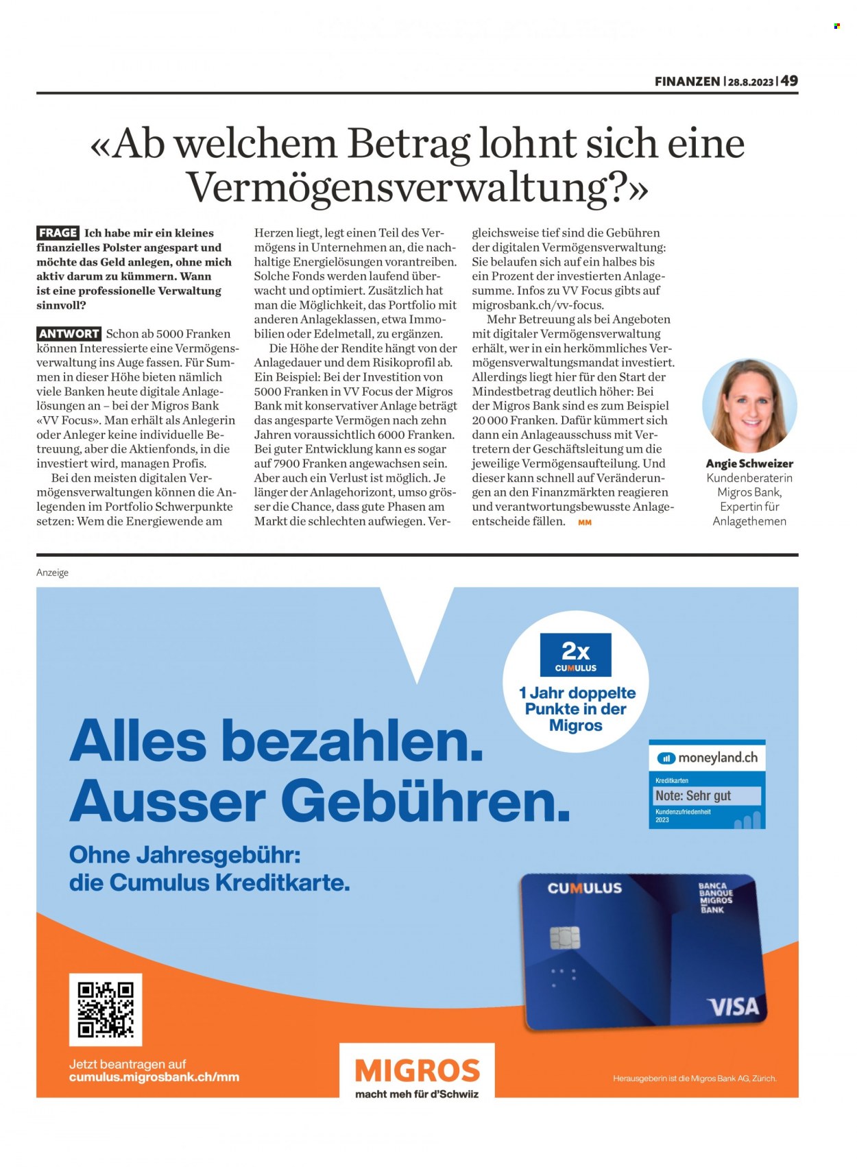 Volantino Migros - 28.8.2023 - 3.9.2023. Pagina 49