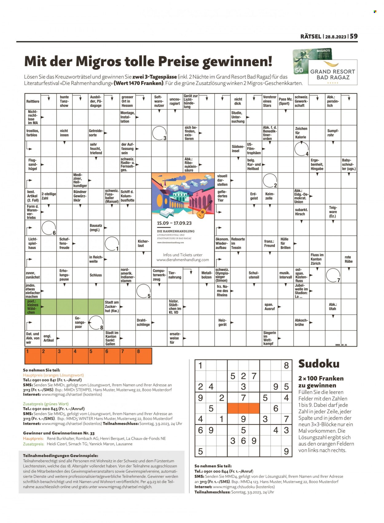 Volantino Migros - 28.8.2023 - 3.9.2023. Pagina 59