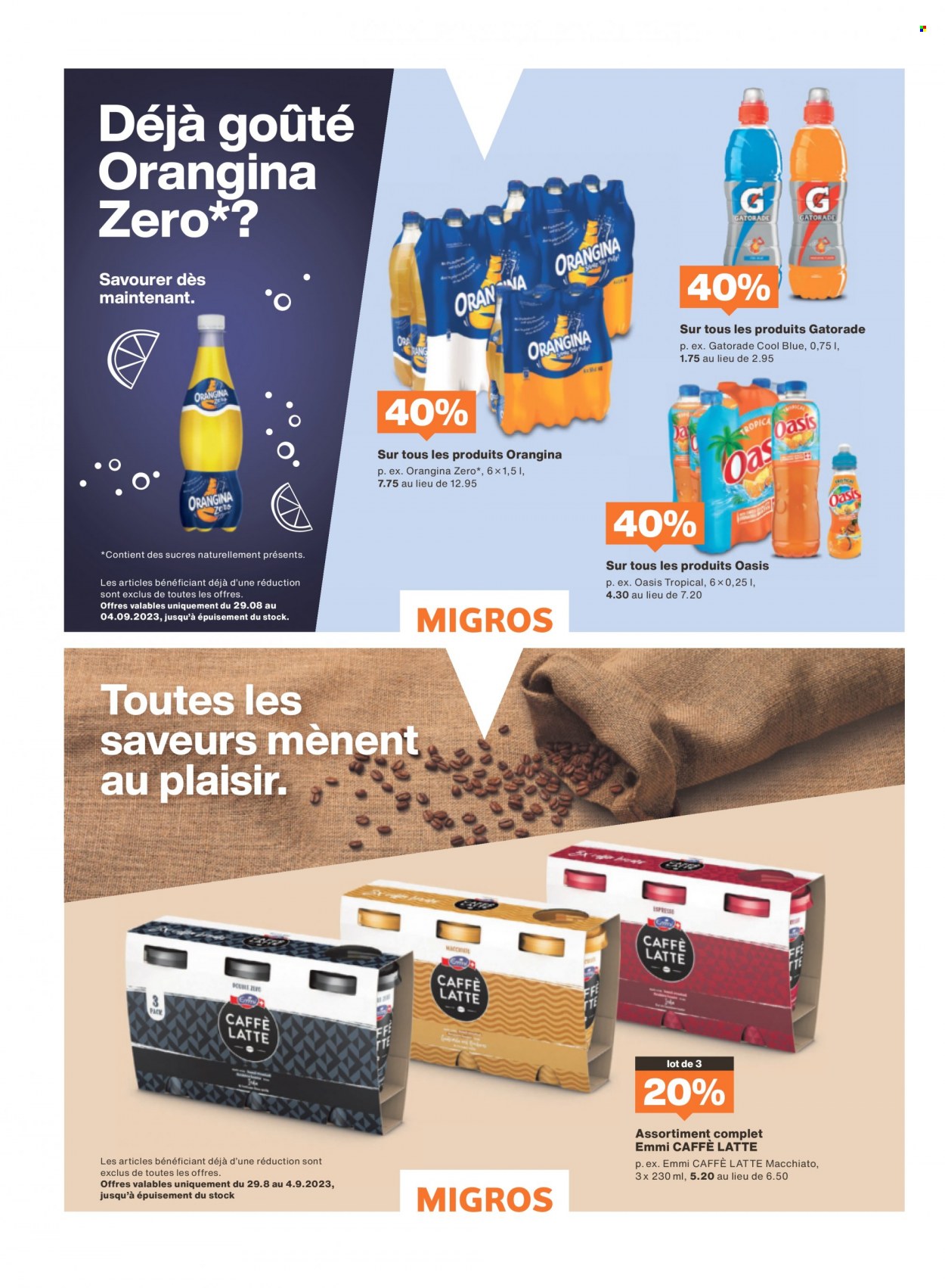 Prospekt Migros - 28.8.2023 - 3.9.2023. Seite 36