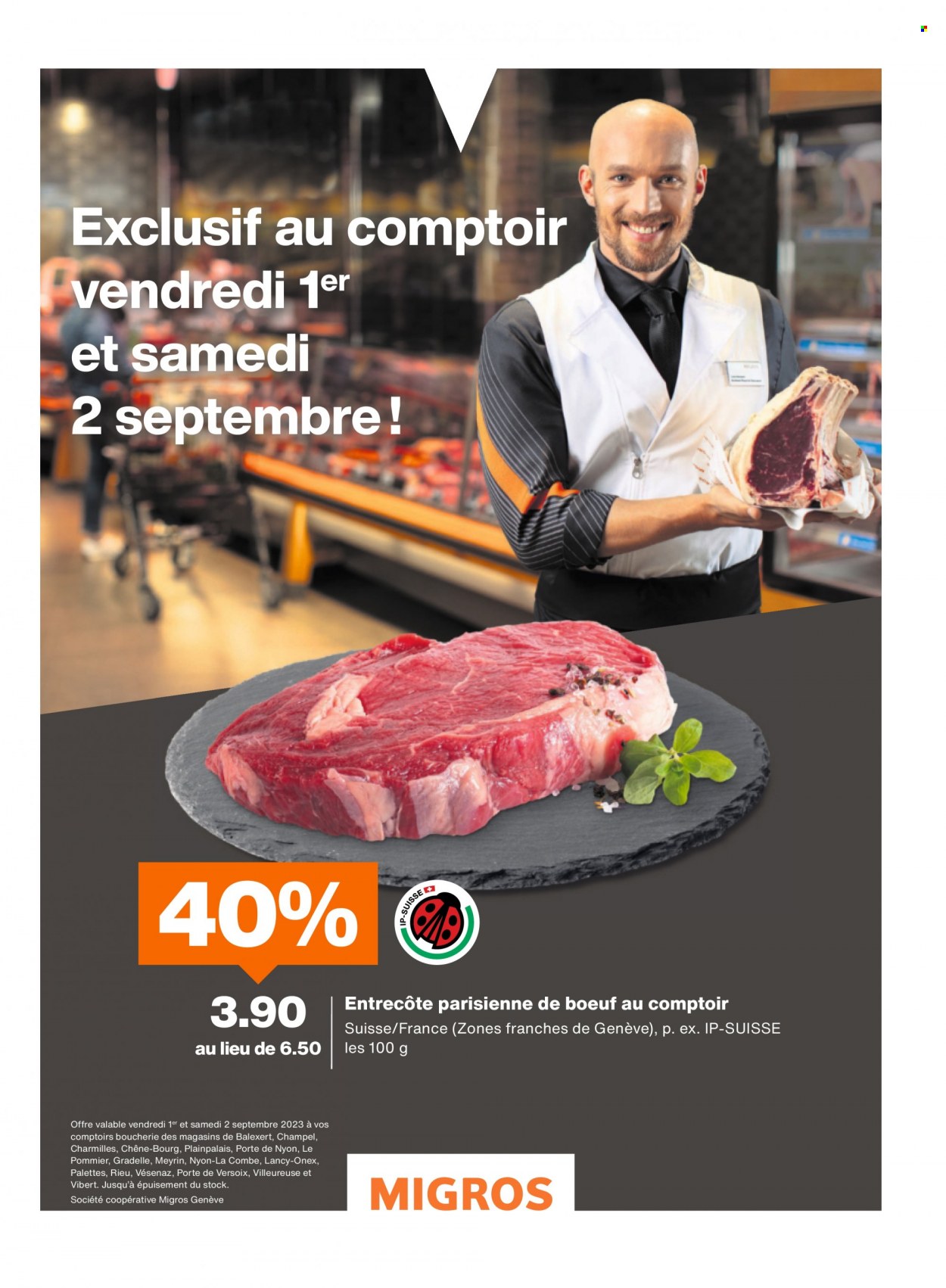 Prospekt Migros - 28.8.2023 - 3.9.2023. Seite 43