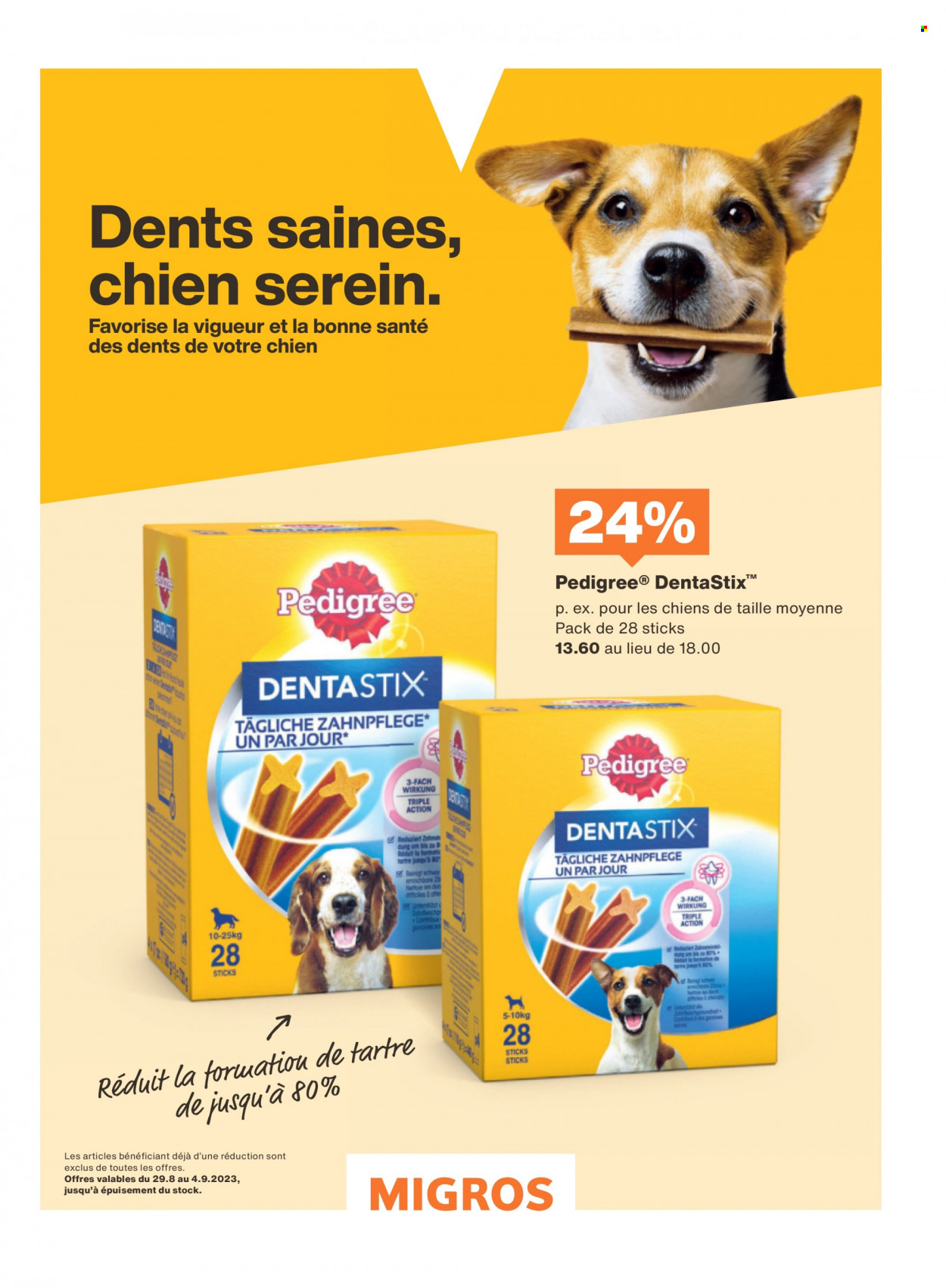 Prospekt Migros - 28.8.2023 - 3.9.2023. Seite 57