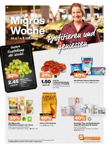 Catalogue Migros - 29.8.2023 - 4.9.2023.