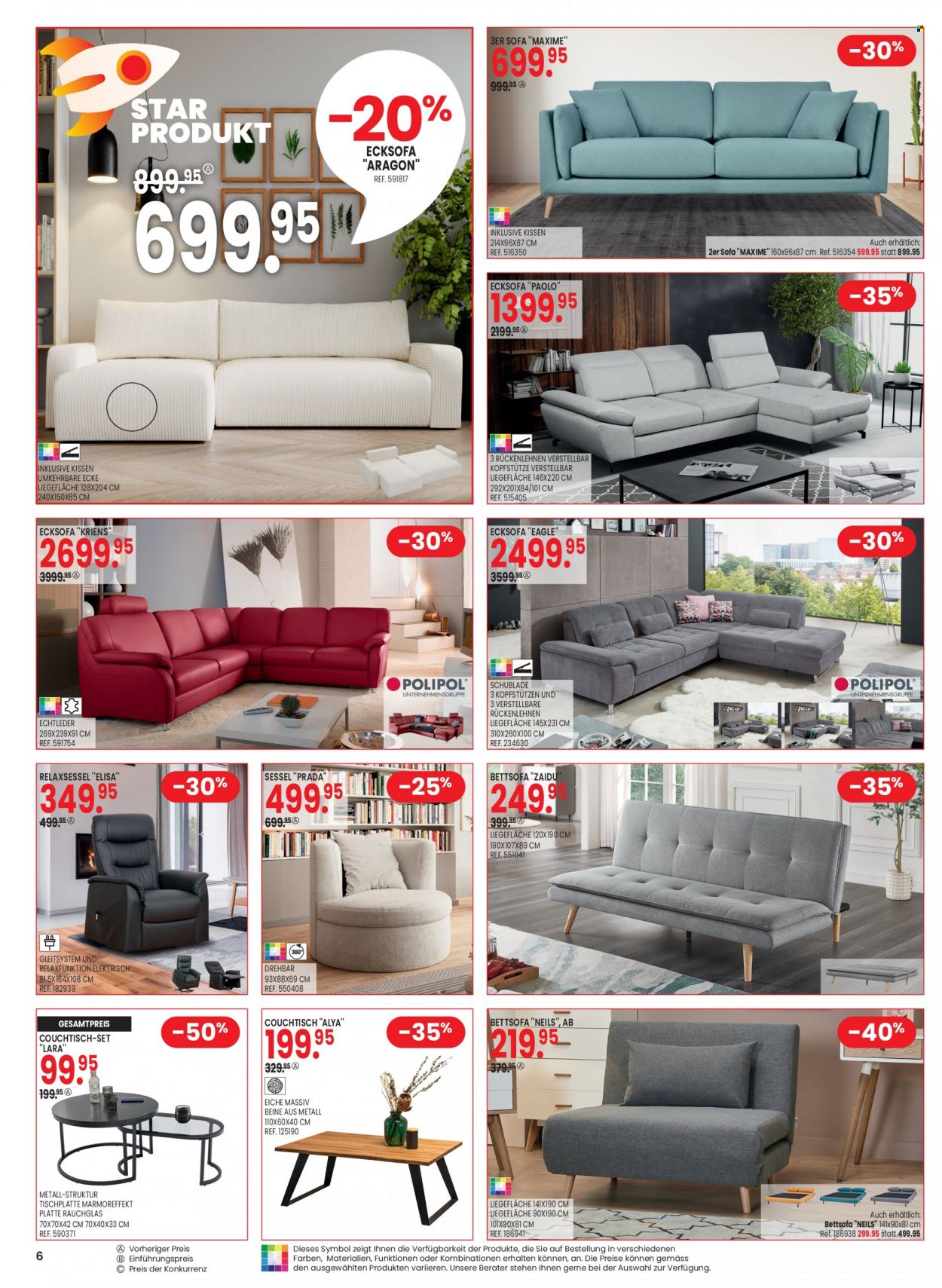 Volantino Conforama - 29.8.2023 - 11.9.2023. Pagina 6