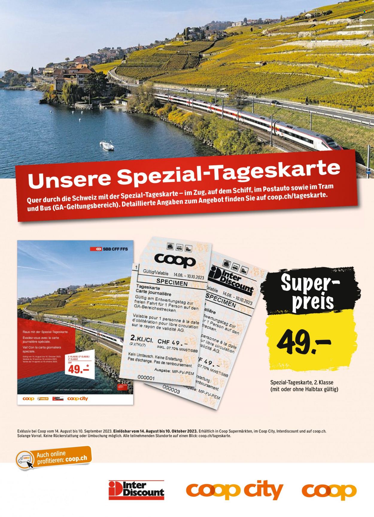 Prospekt Coop - 29.8.2023 - 4.9.2023. Seite 9