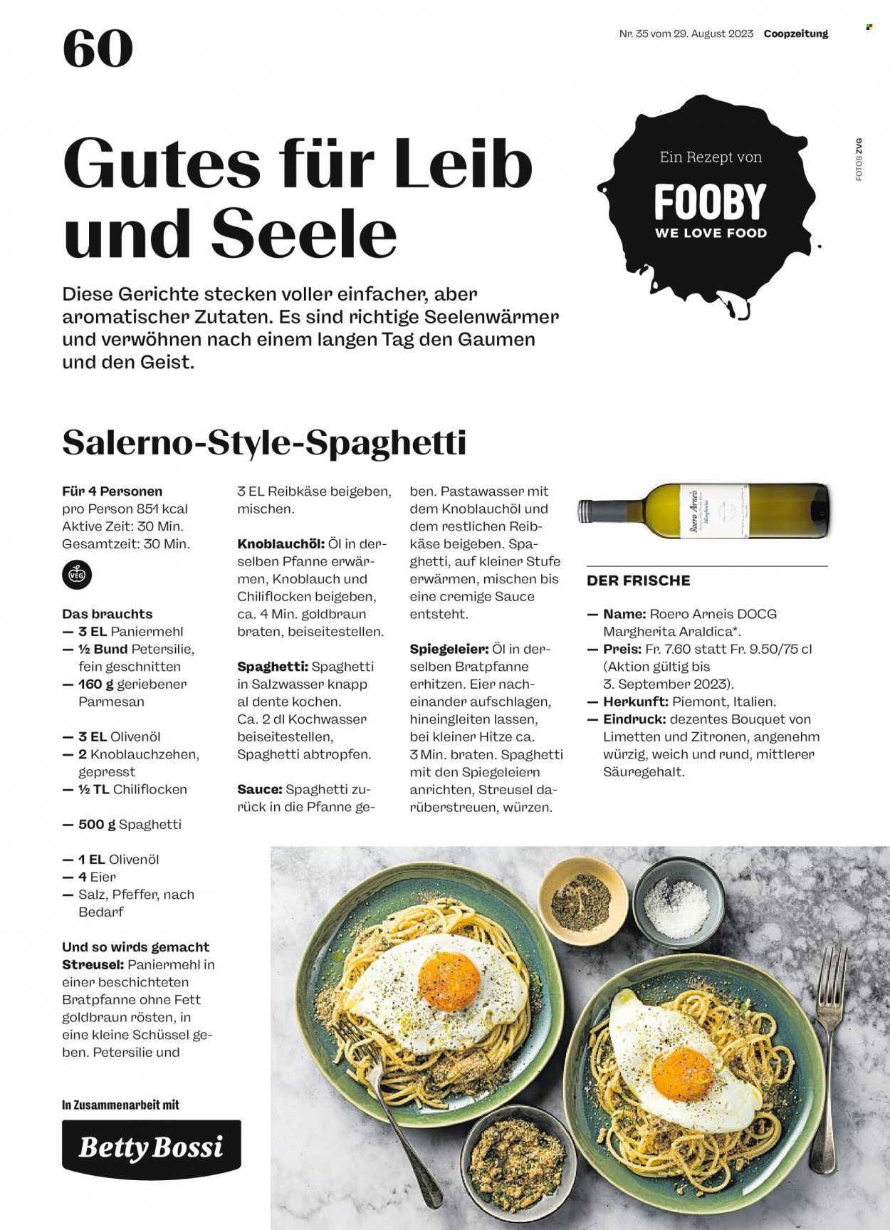 Prospekt Coop - 29.8.2023 - 4.9.2023. Seite 60