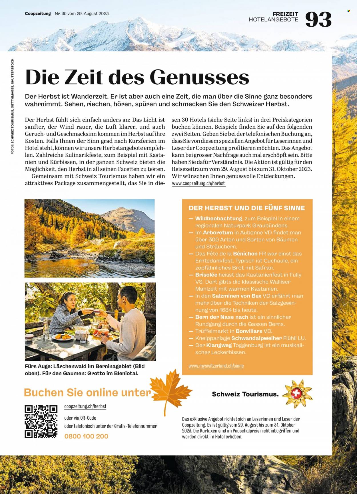 Prospekt Coop - 29.8.2023 - 4.9.2023. Seite 93