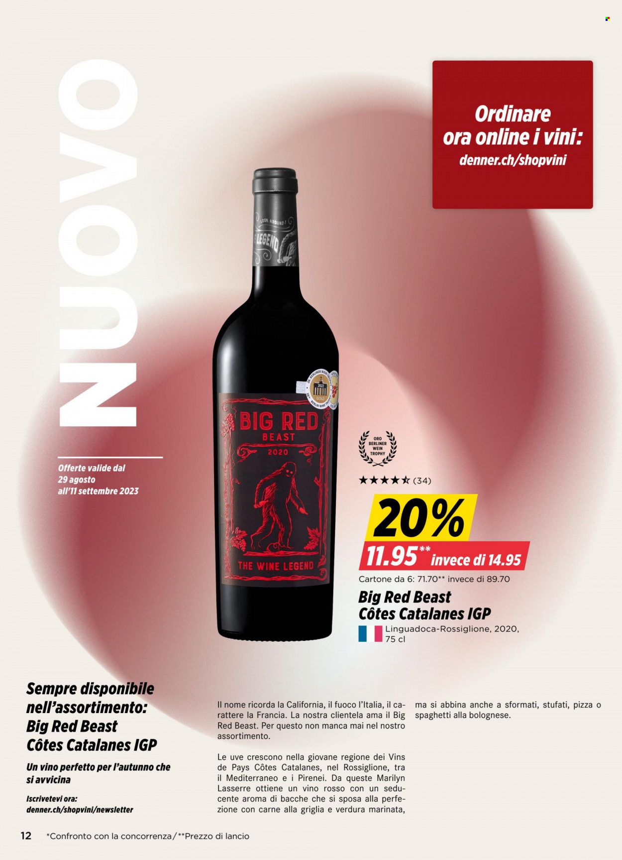 Volantino Denner - 29.8.2023 - 4.9.2023. Pagina 12
