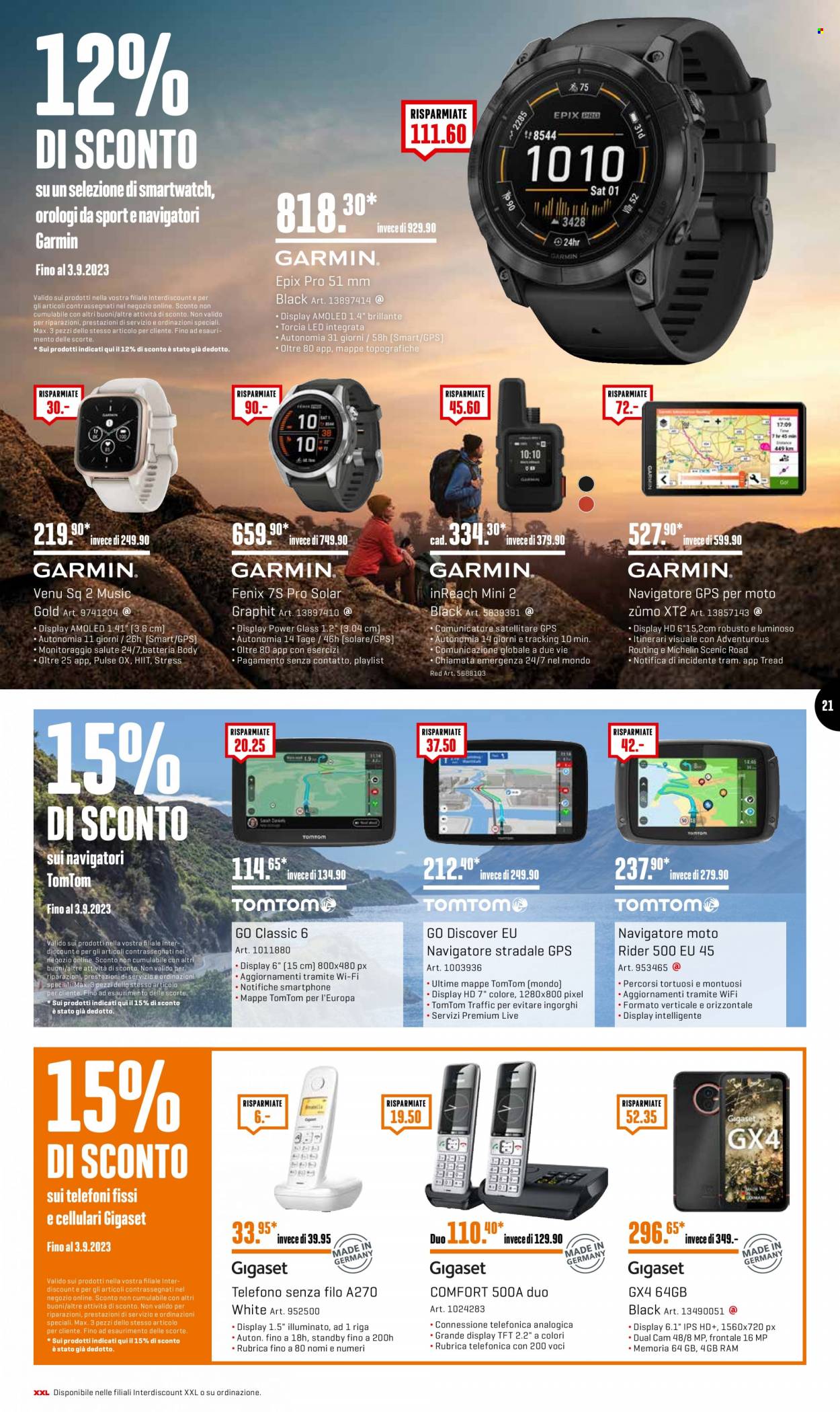 Catalogue Interdiscount - 28.8.2023 - 3.9.2023. Page 21