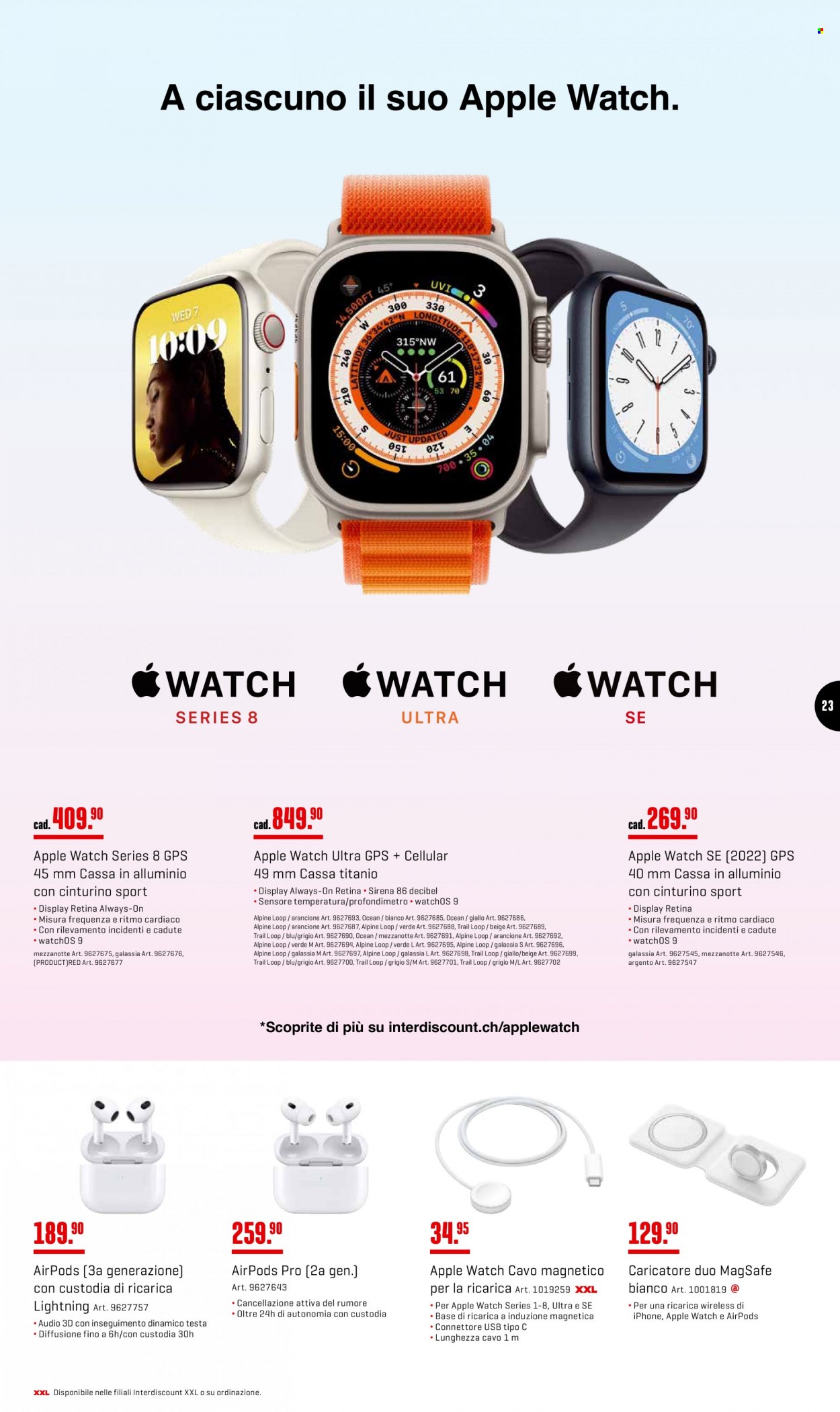 Catalogue Interdiscount - 28.8.2023 - 3.9.2023. Page 23