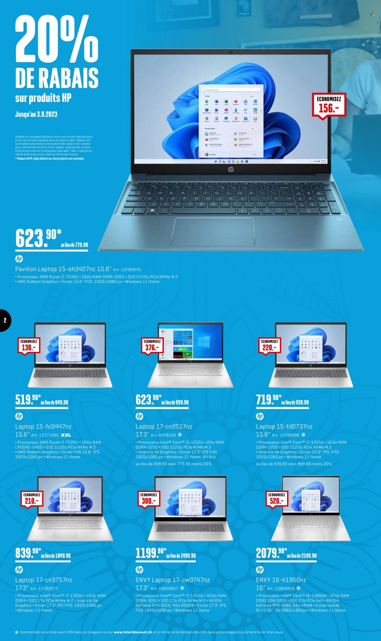 Volantino Interdiscount - 28.8.2023 - 3.9.2023. Pagina 2