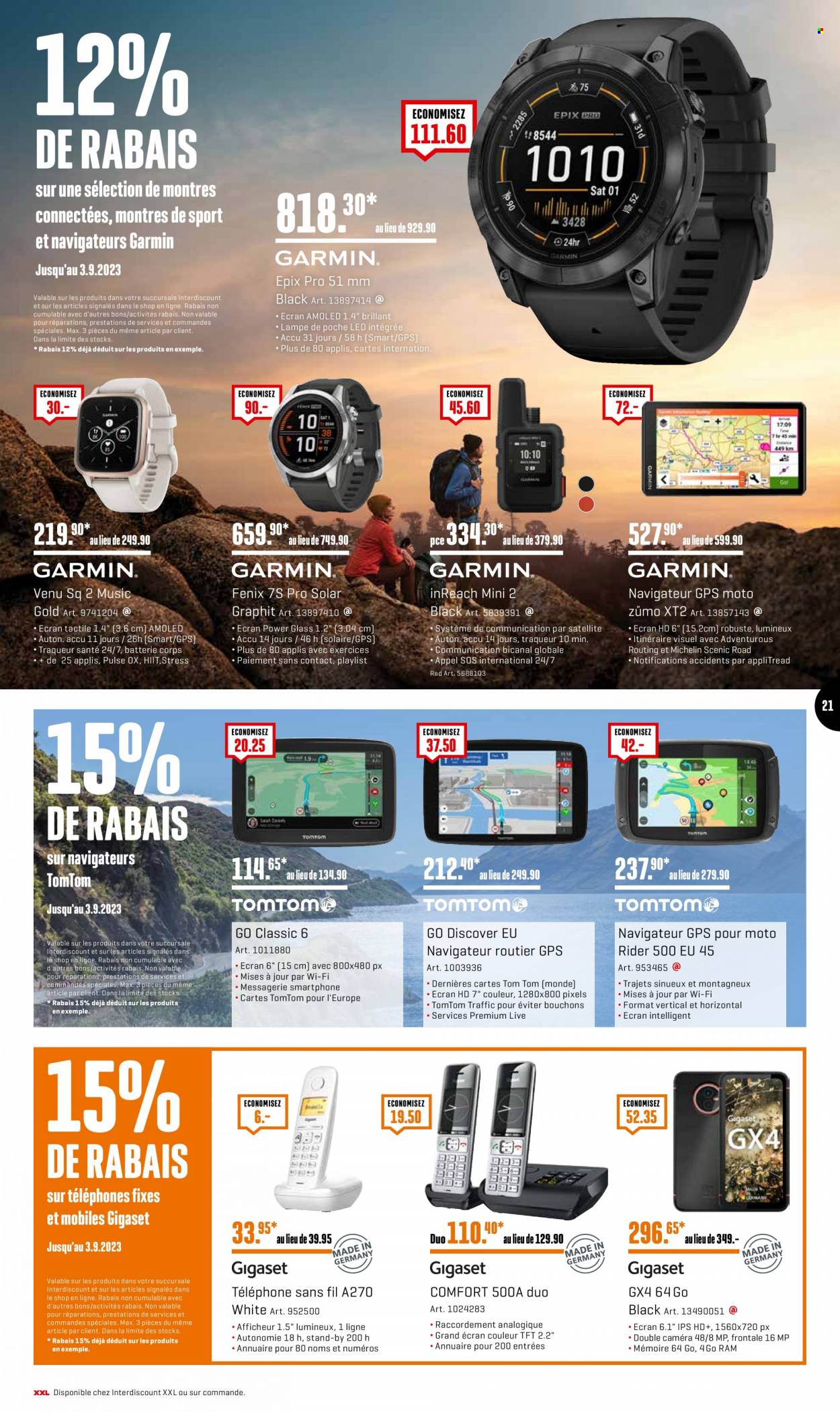 Volantino Interdiscount - 28.8.2023 - 3.9.2023. Pagina 21