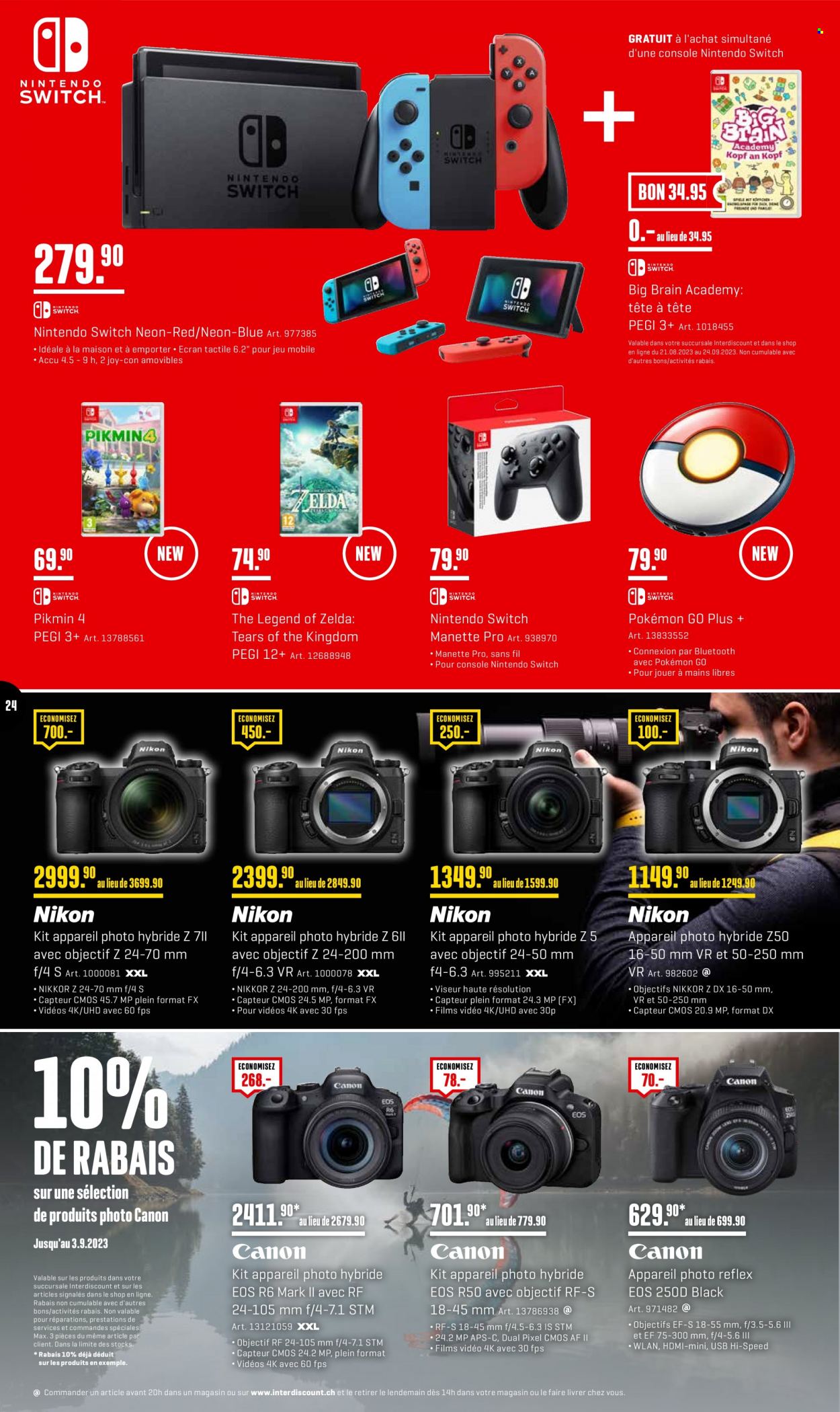 Volantino Interdiscount - 28.8.2023 - 3.9.2023. Pagina 24