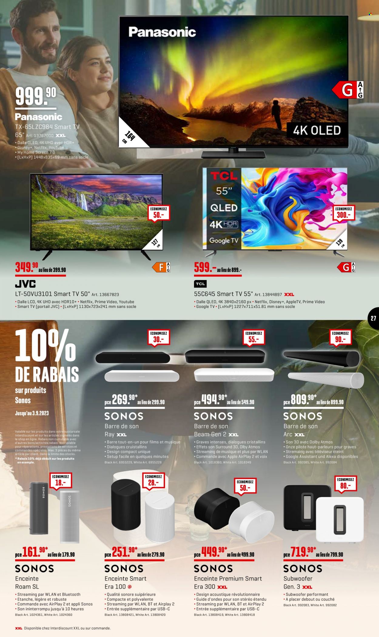 Volantino Interdiscount - 28.8.2023 - 3.9.2023. Pagina 27
