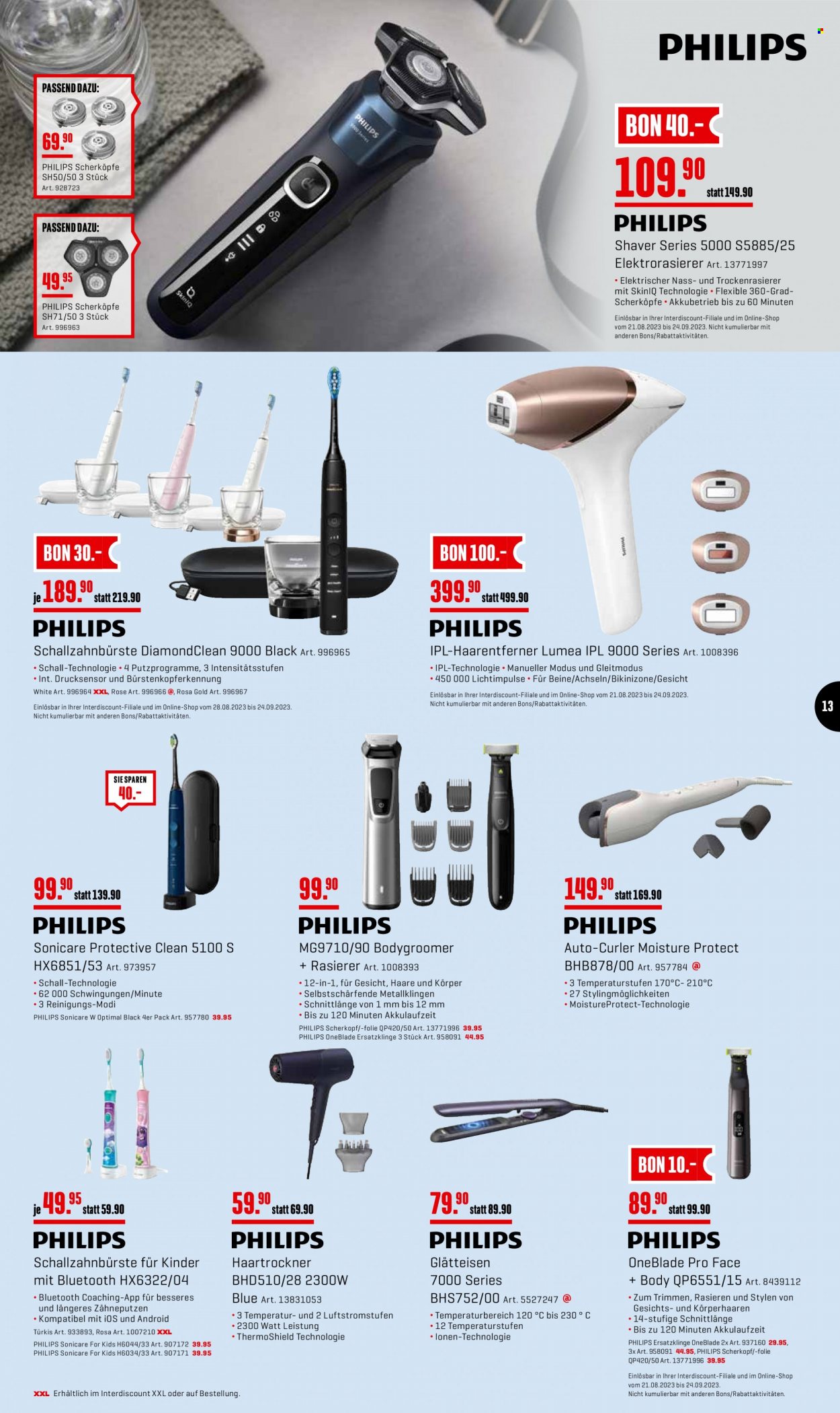 Catalogue Interdiscount - 28.8.2023 - 3.9.2023. Page 13