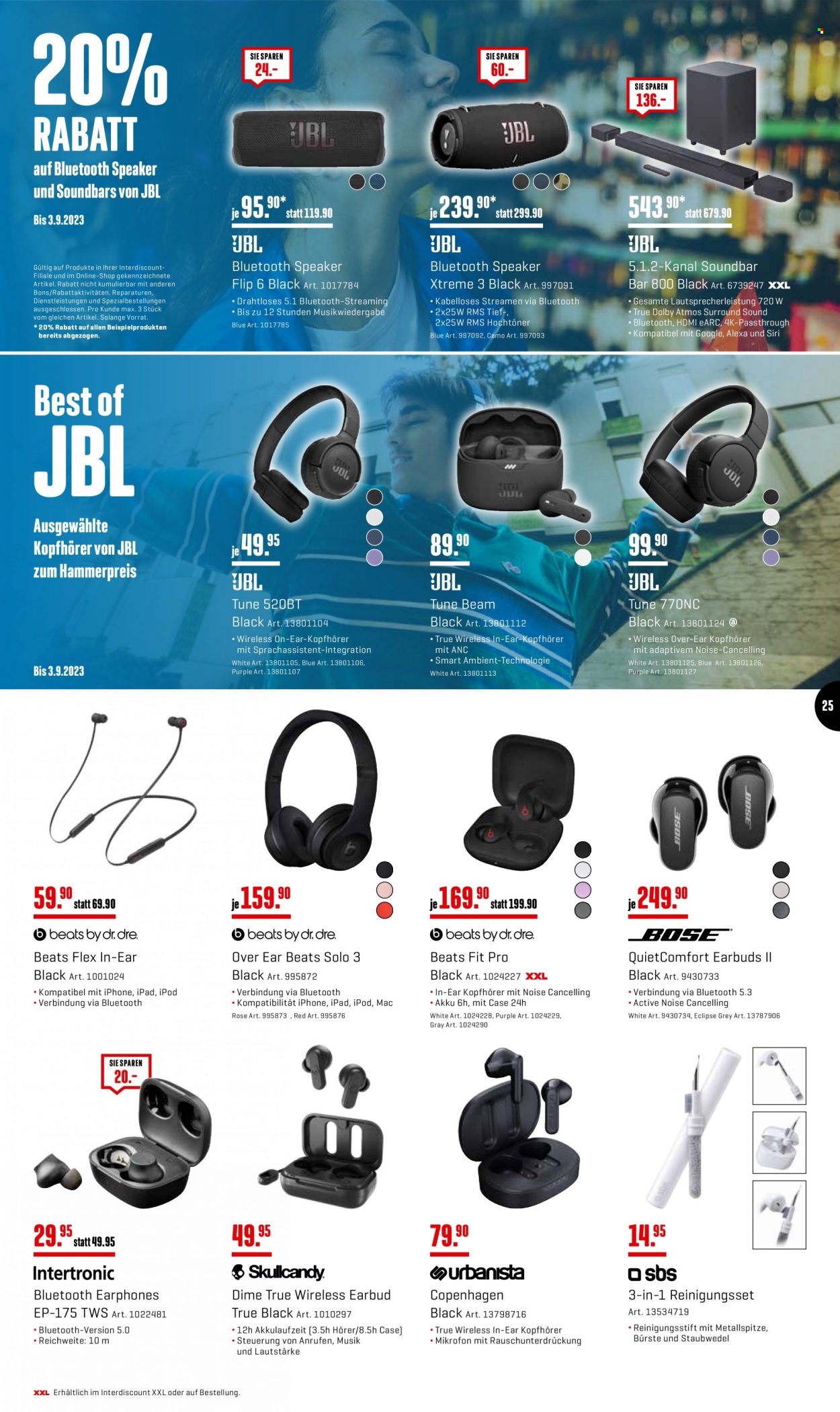 Catalogue Interdiscount - 28.8.2023 - 3.9.2023. Page 25