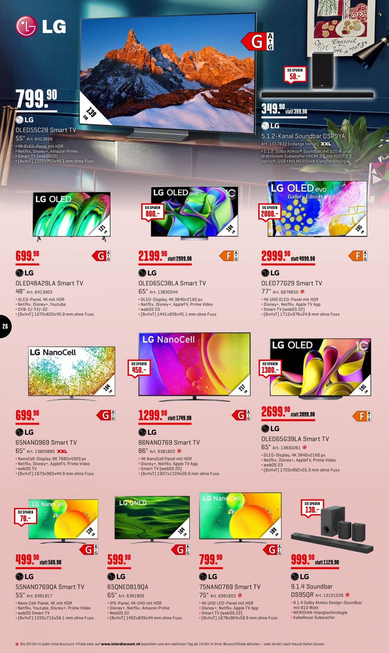 Catalogue Interdiscount - 28.8.2023 - 3.9.2023. Page 26