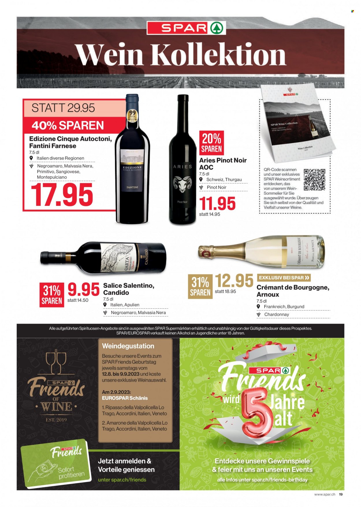 Volantino SPAR - 31.8.2023 - 6.9.2023. Pagina 19