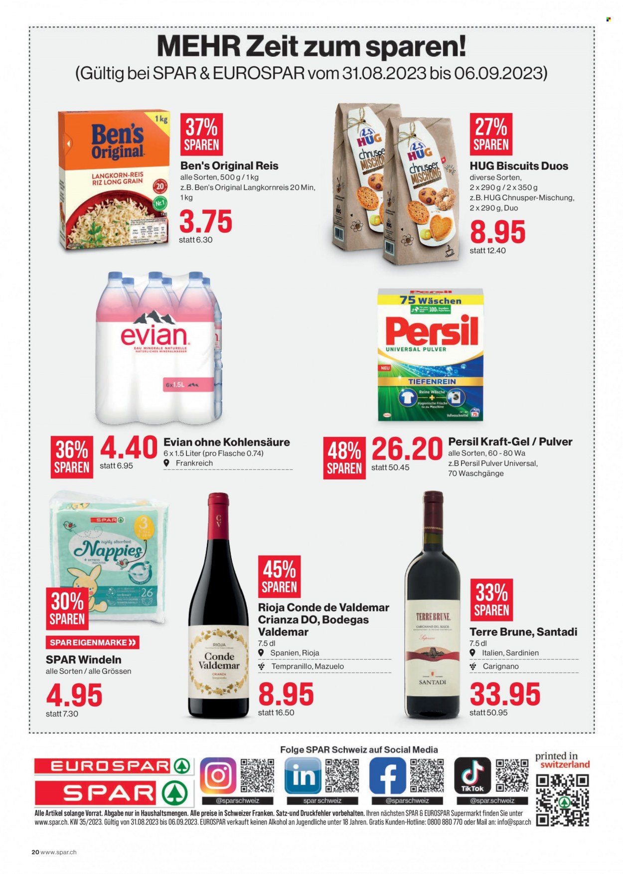 Volantino SPAR - 31.8.2023 - 6.9.2023. Pagina 20