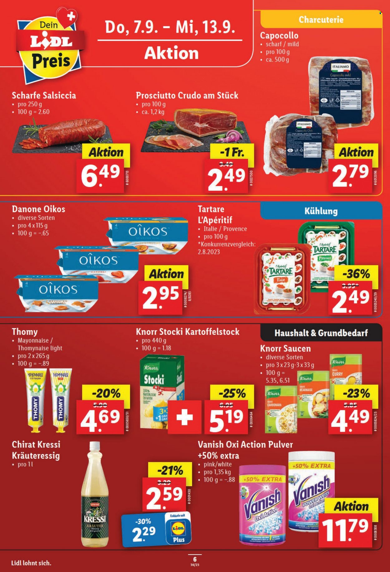 Catalogue Lidl - 7.9.2023 - 13.9.2023. Page 6