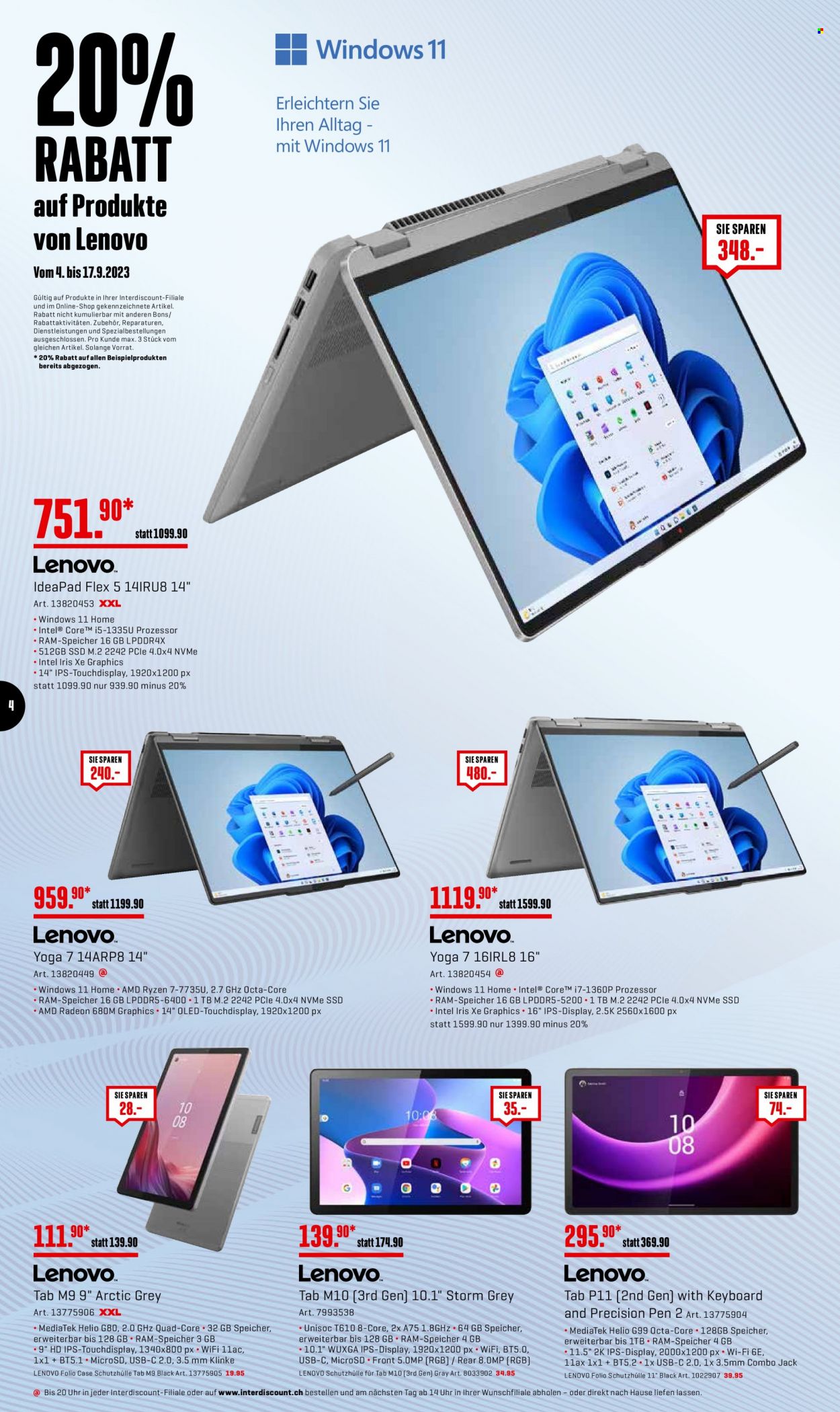 Catalogue Interdiscount - 4.9.2023 - 24.9.2023. Page 4