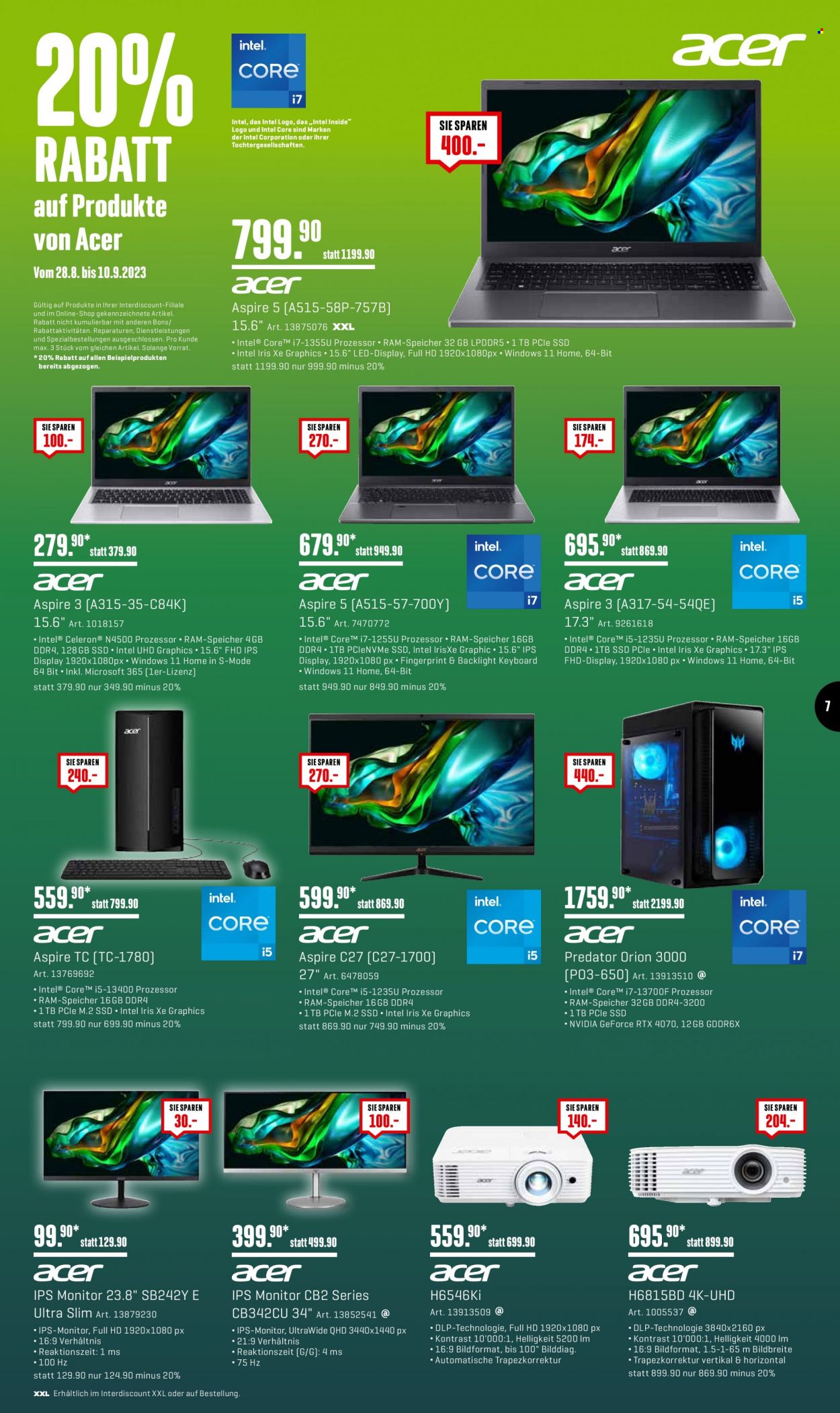 Catalogue Interdiscount - 4.9.2023 - 24.9.2023. Page 7