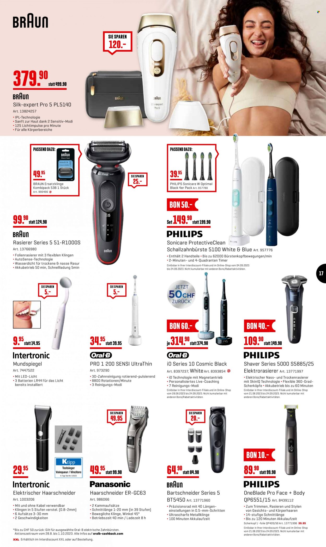 Catalogue Interdiscount - 4.9.2023 - 24.9.2023. Page 17