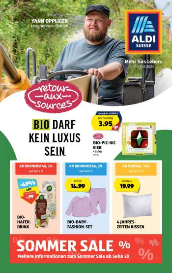 Volantino Aldi - 7.9.2023 - 13.9.2023.