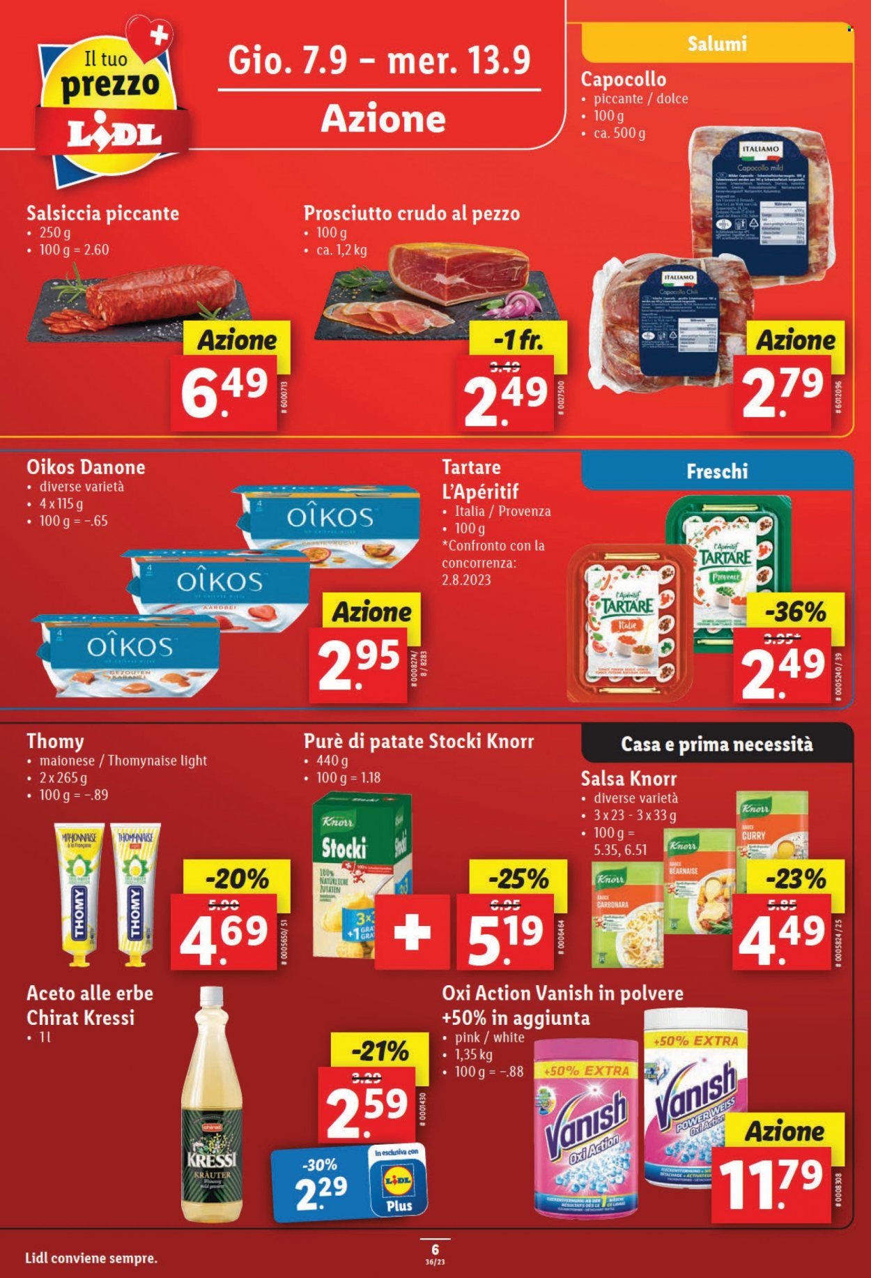 Volantino Lidl - 7.9.2023 - 13.9.2023. Pagina 6