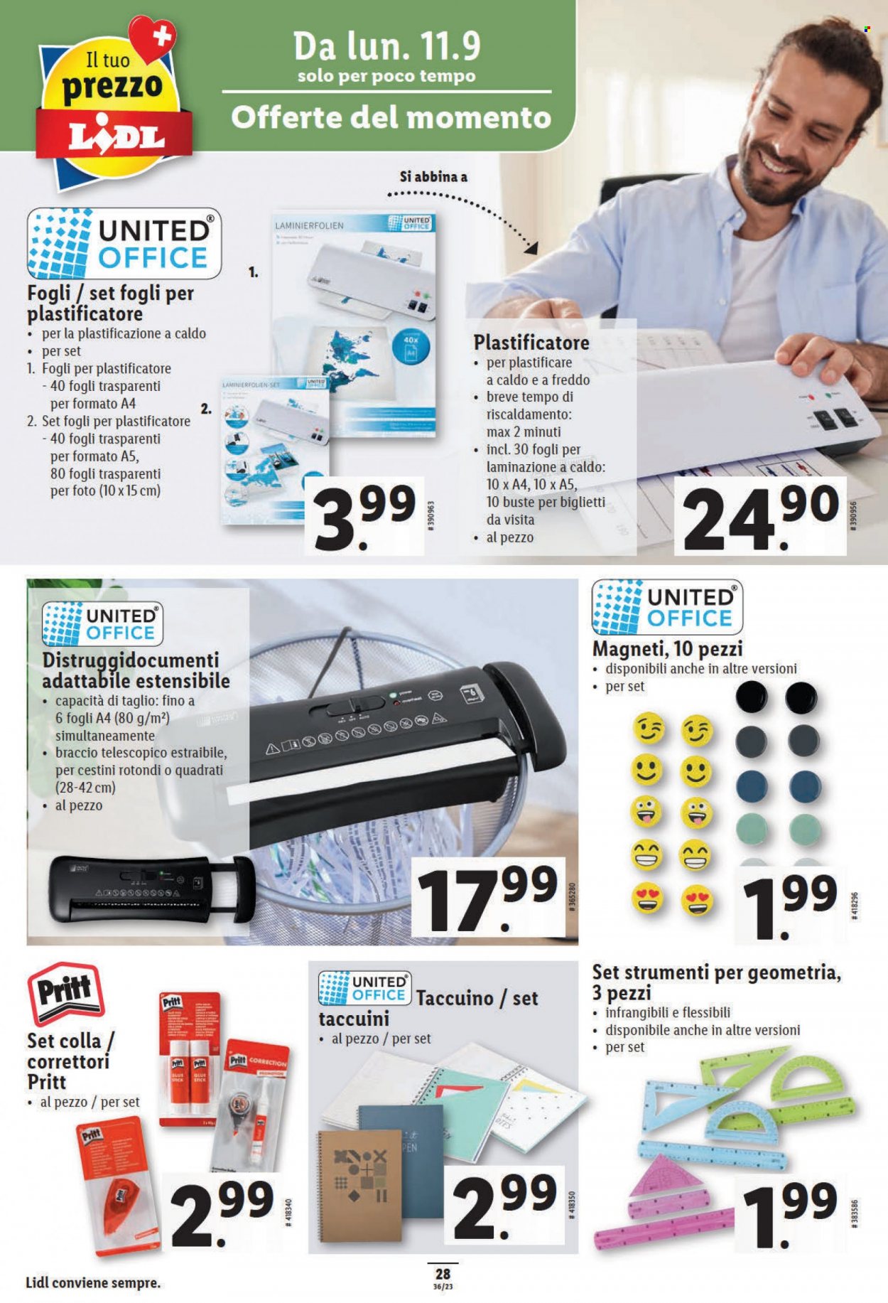Volantino Lidl - 7.9.2023 - 13.9.2023. Pagina 28