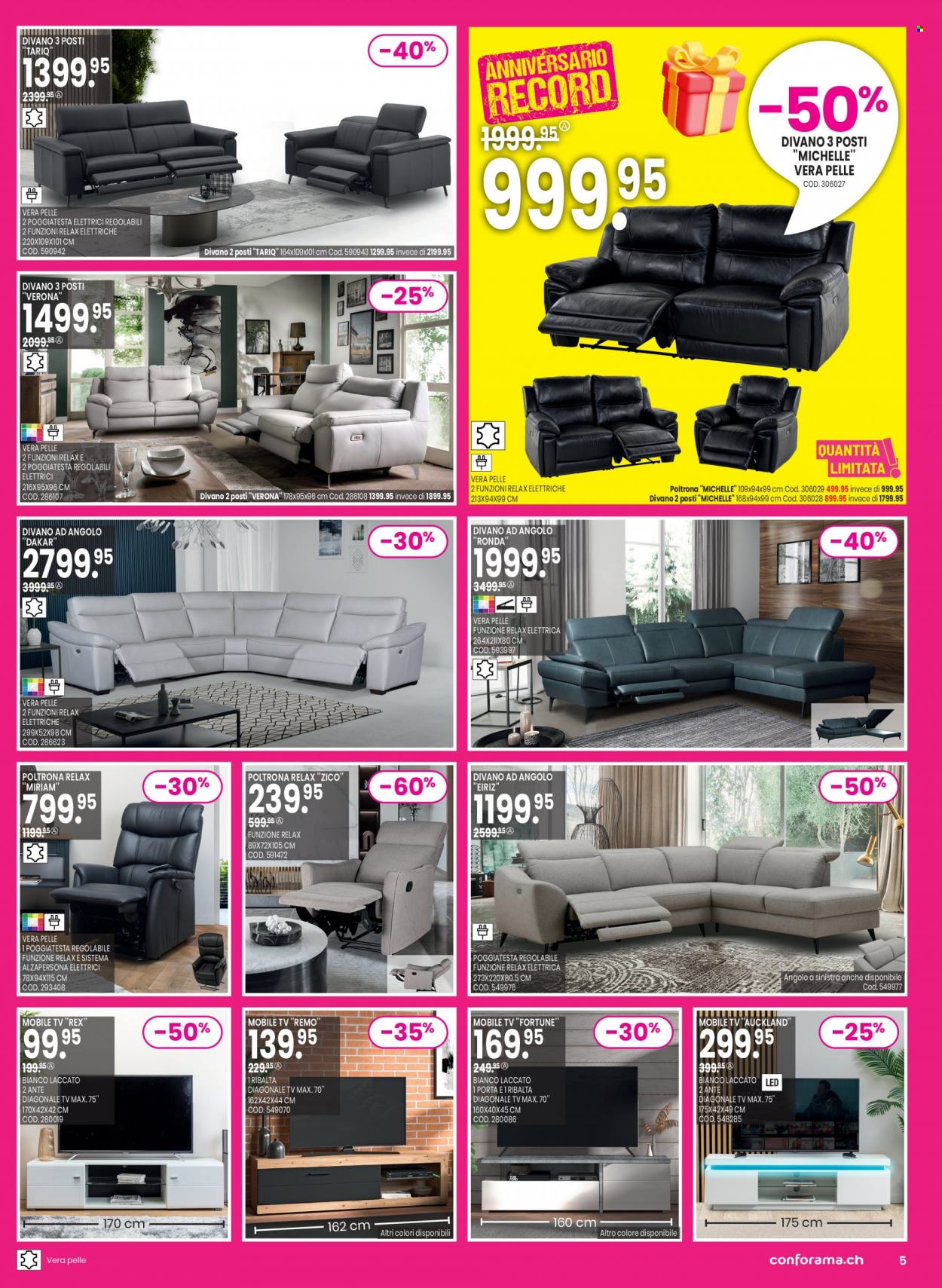 Volantino Conforama - 5.9.2023 - 18.9.2023. Pagina 5