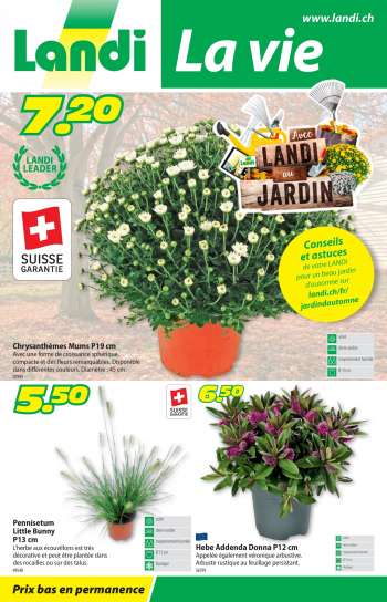 Prospekte Landi - 4.9.2023 - 17.9.2023.